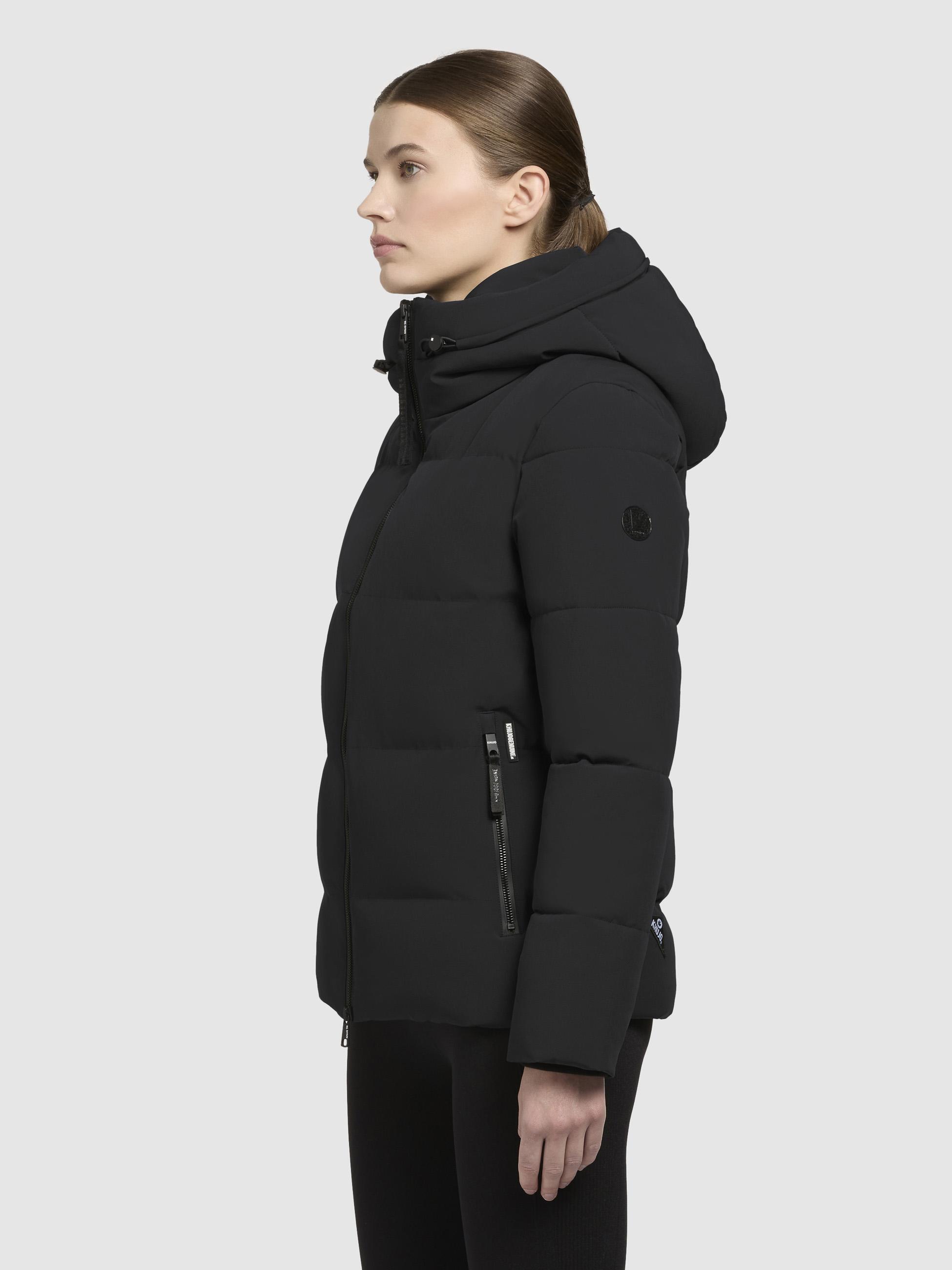 Warme Winter Steppjacke "Fanc2-YM" Black