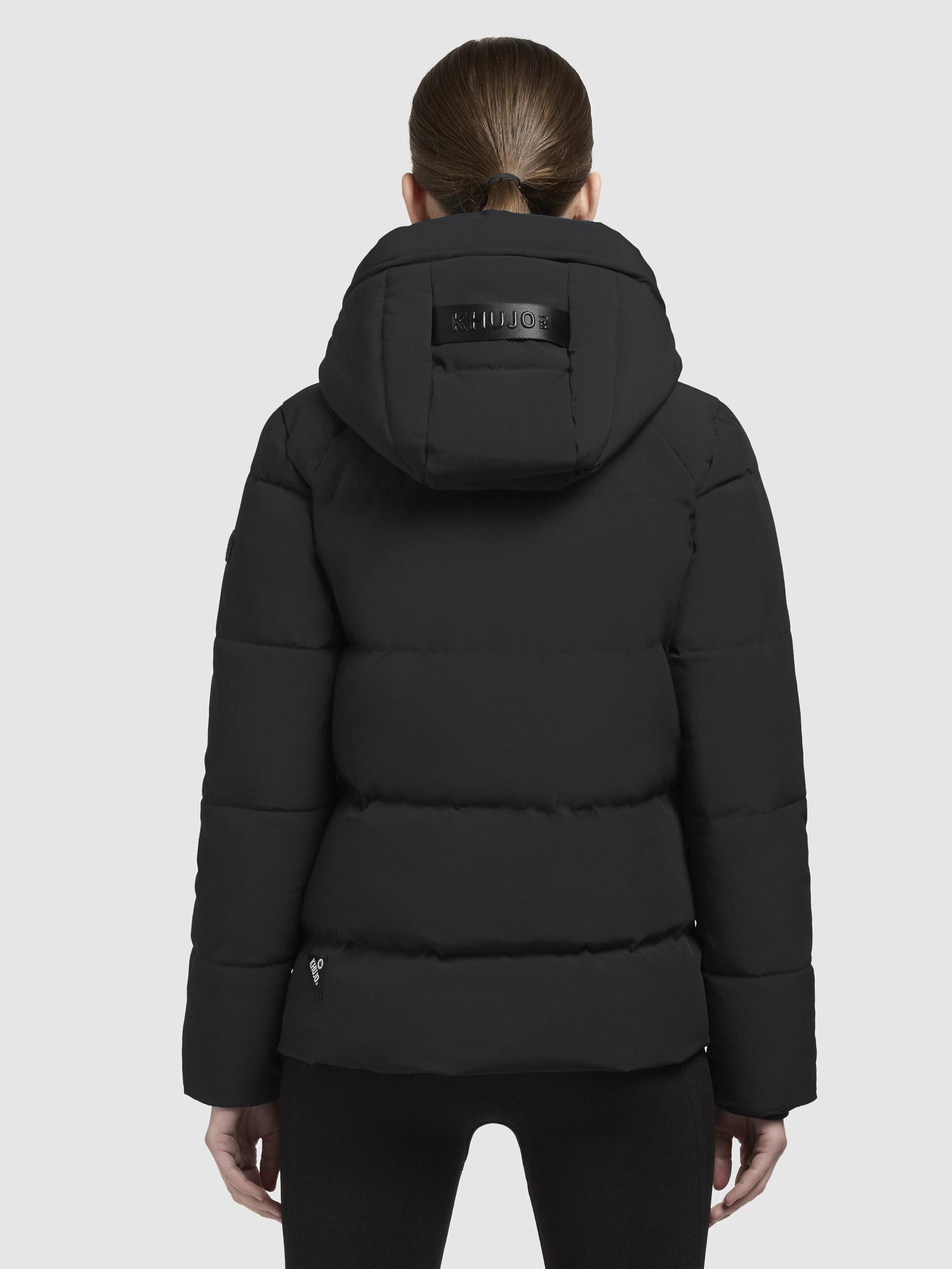 Warme Winter Steppjacke "Fanc2-YM" Black