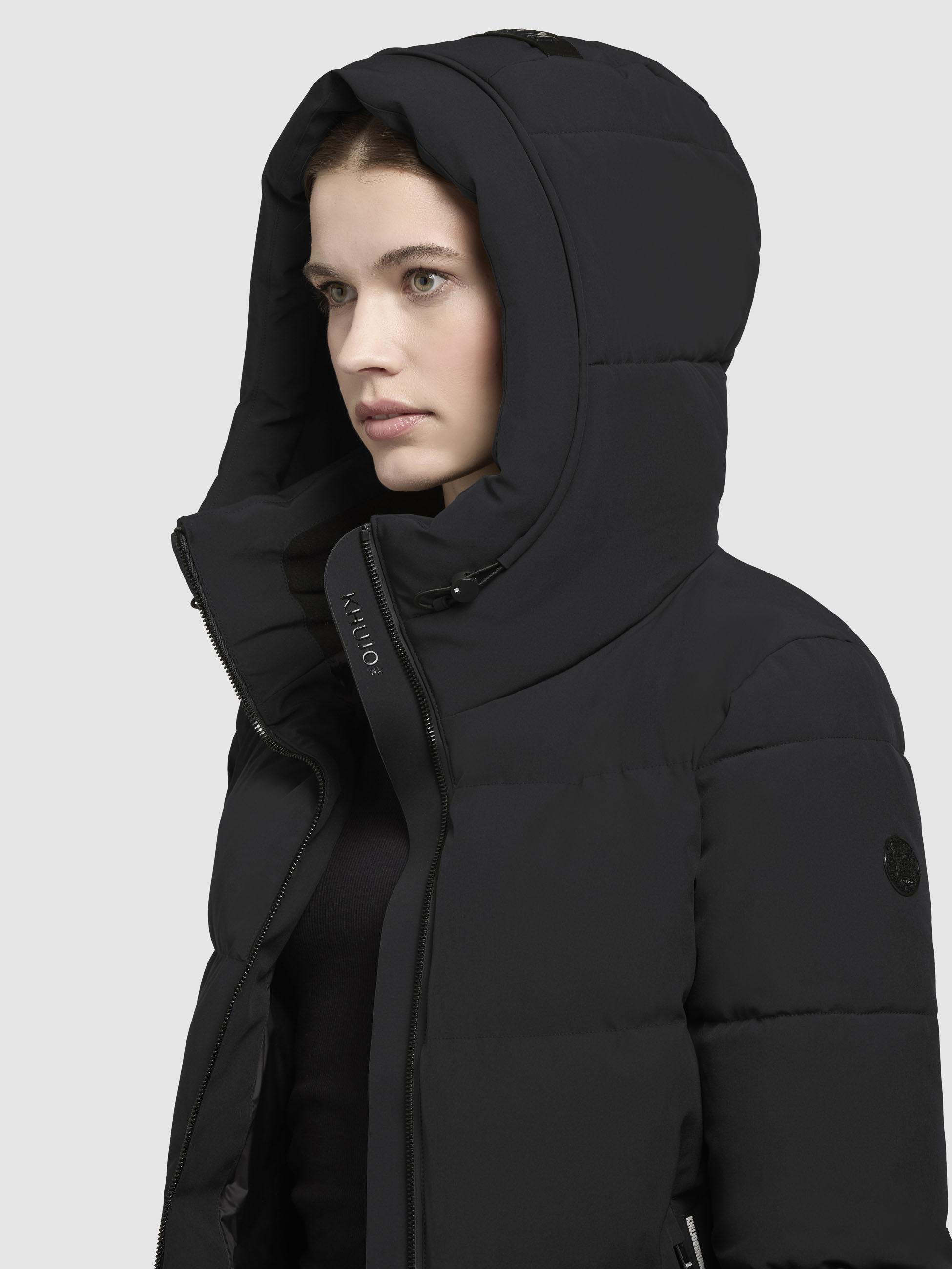 Warme Winter Steppjacke "Fanc2-YM" Black