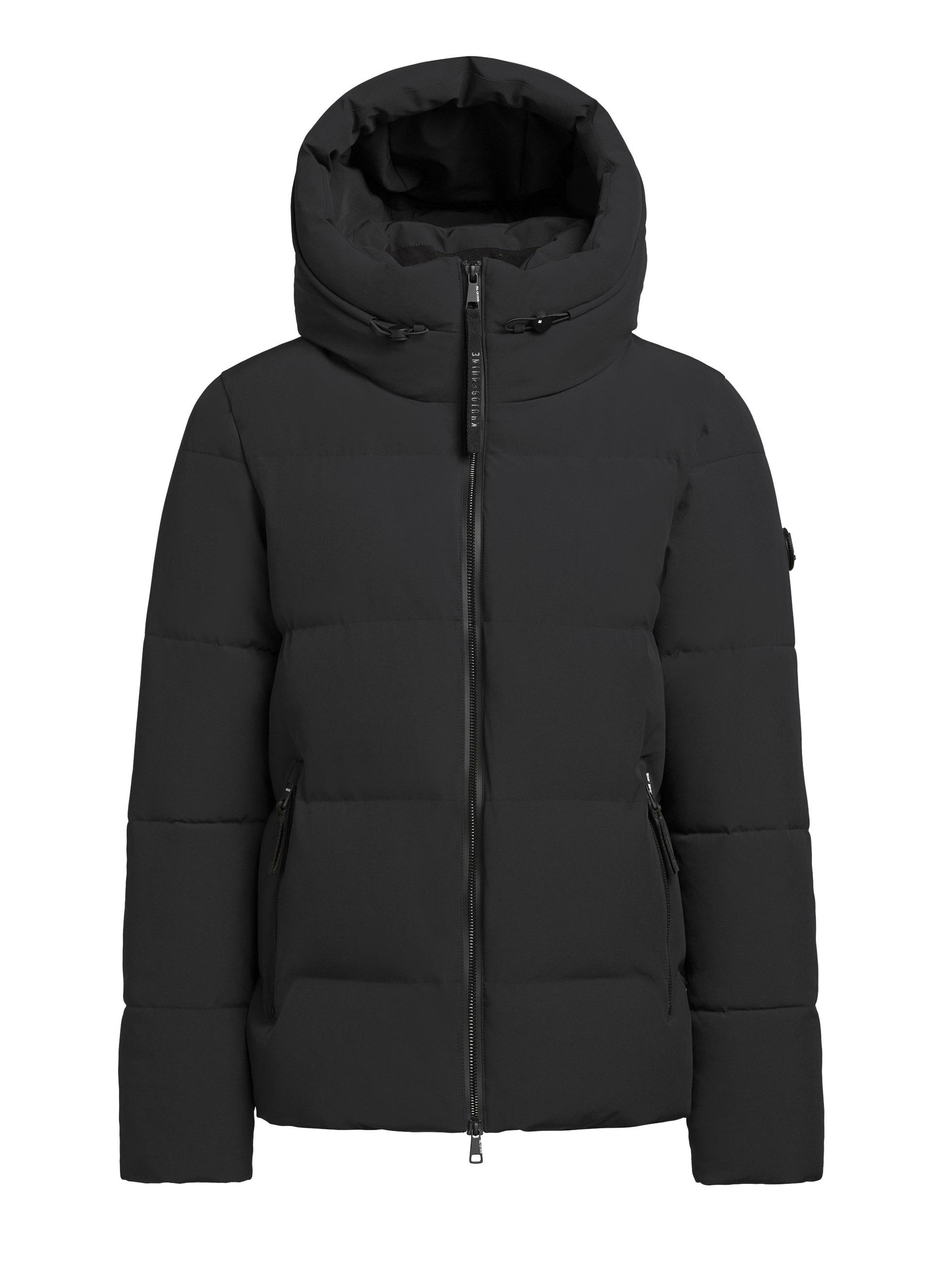 Warme Winter Steppjacke "Fanc2-YM" Black