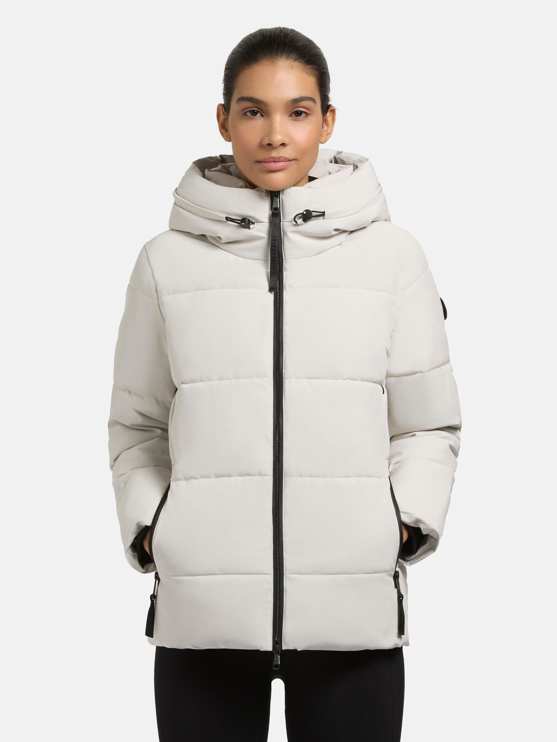 Warme Winter Steppjacke "Fanc2-YM" Cotton Cream