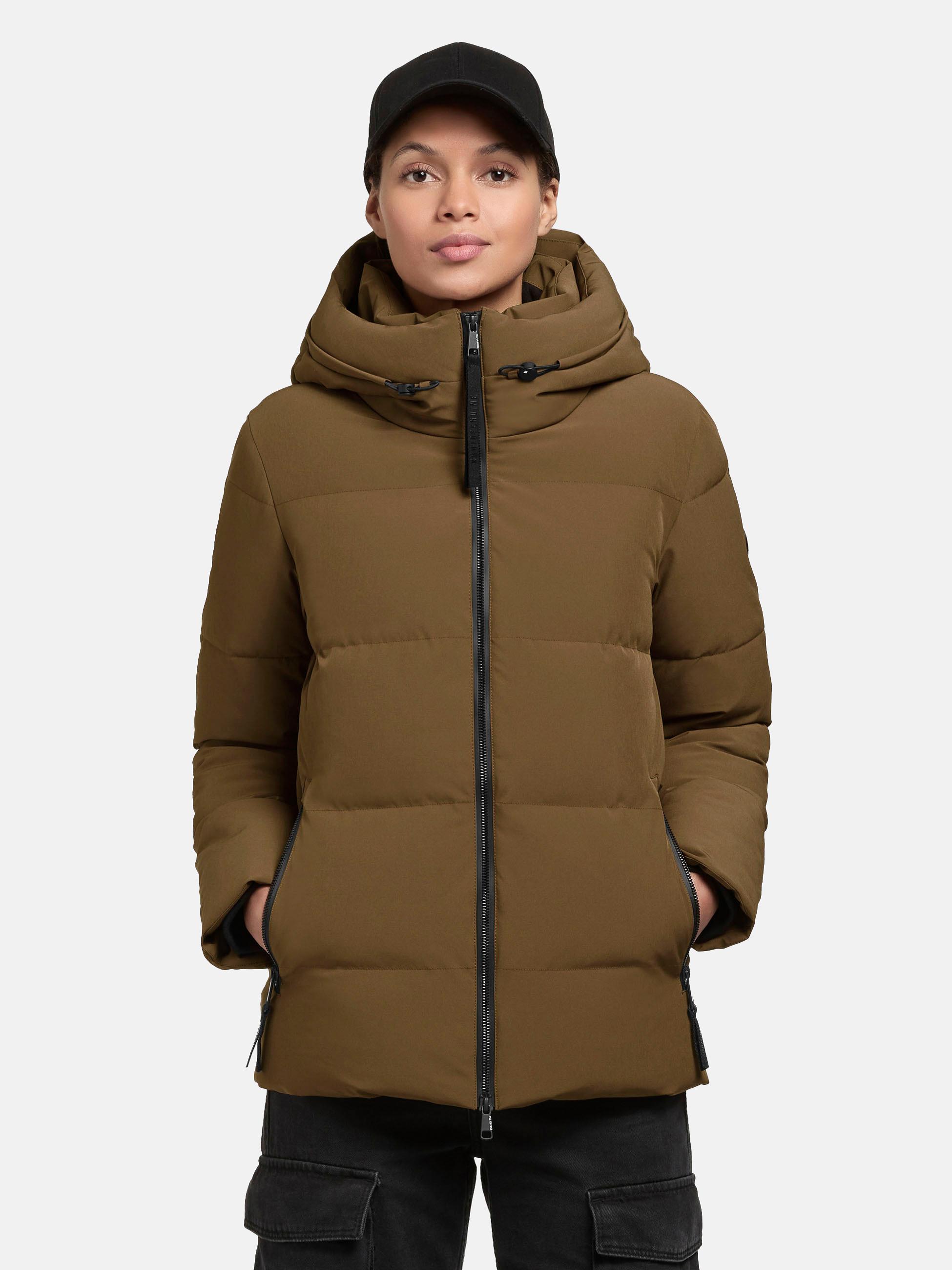 Warme Winter Steppjacke "Fanc2-YM" Rich Green