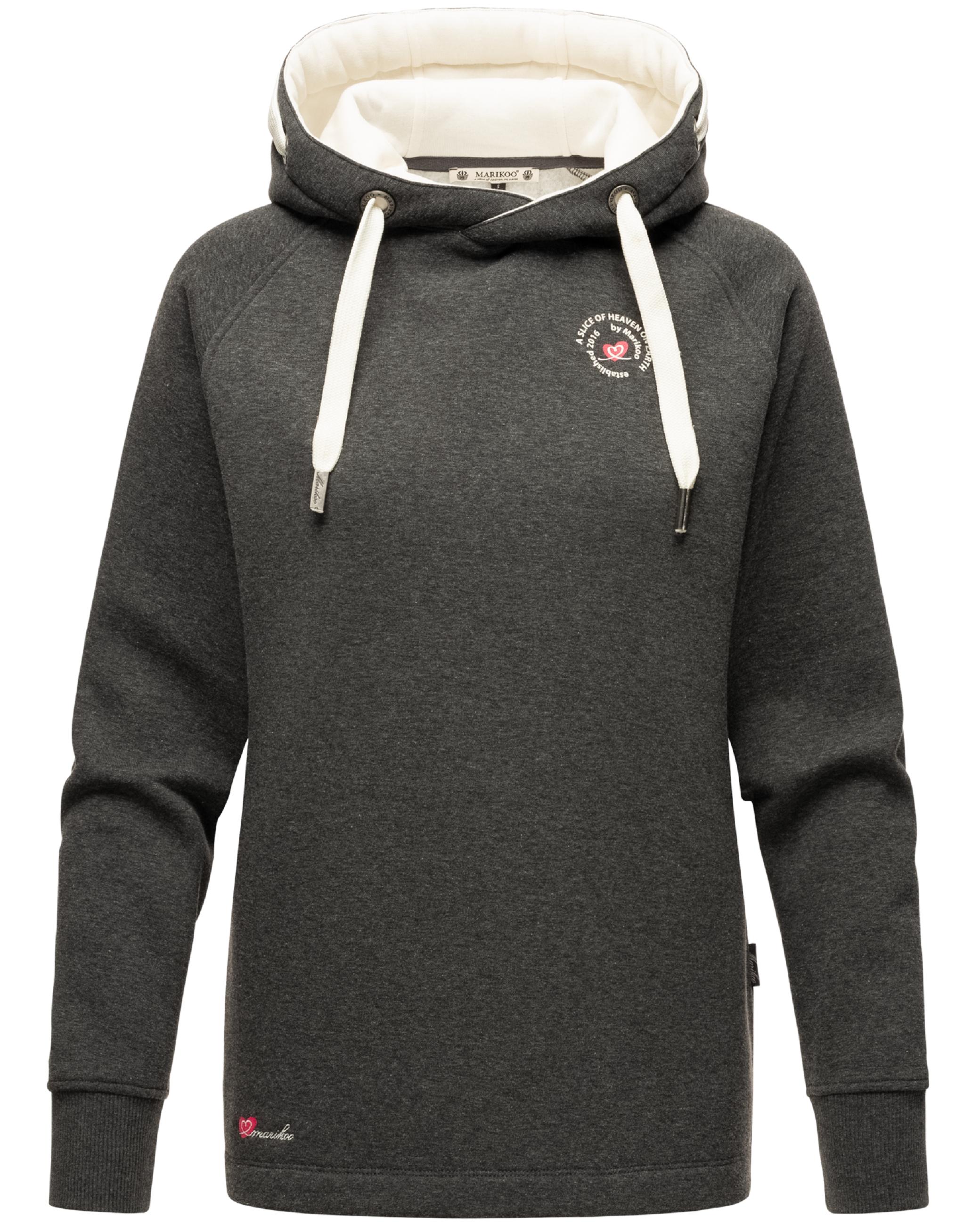 Extraweicher Hoodie "Airii" Dark Grey Melange