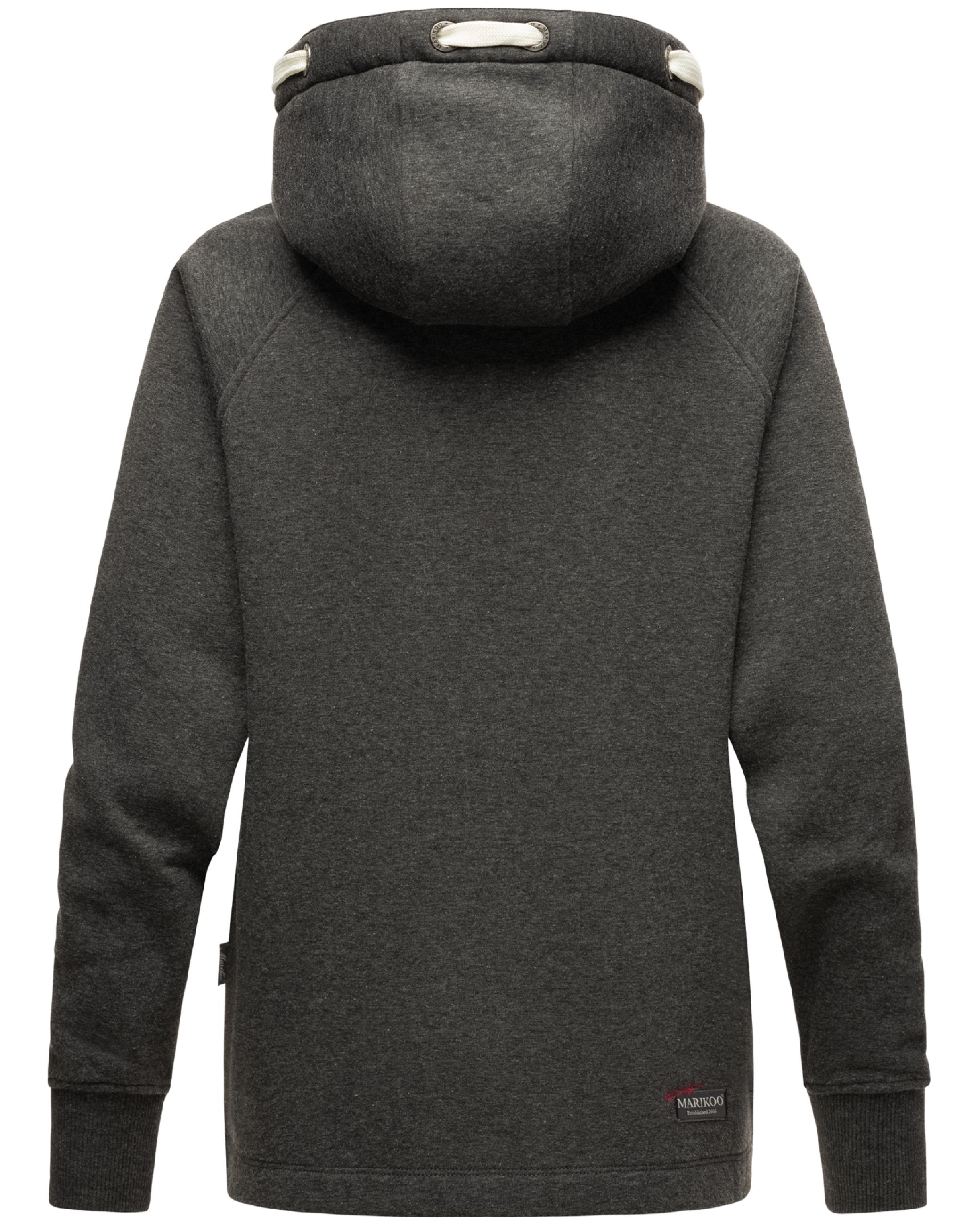 Extraweicher Hoodie "Airii" Dark Grey Melange