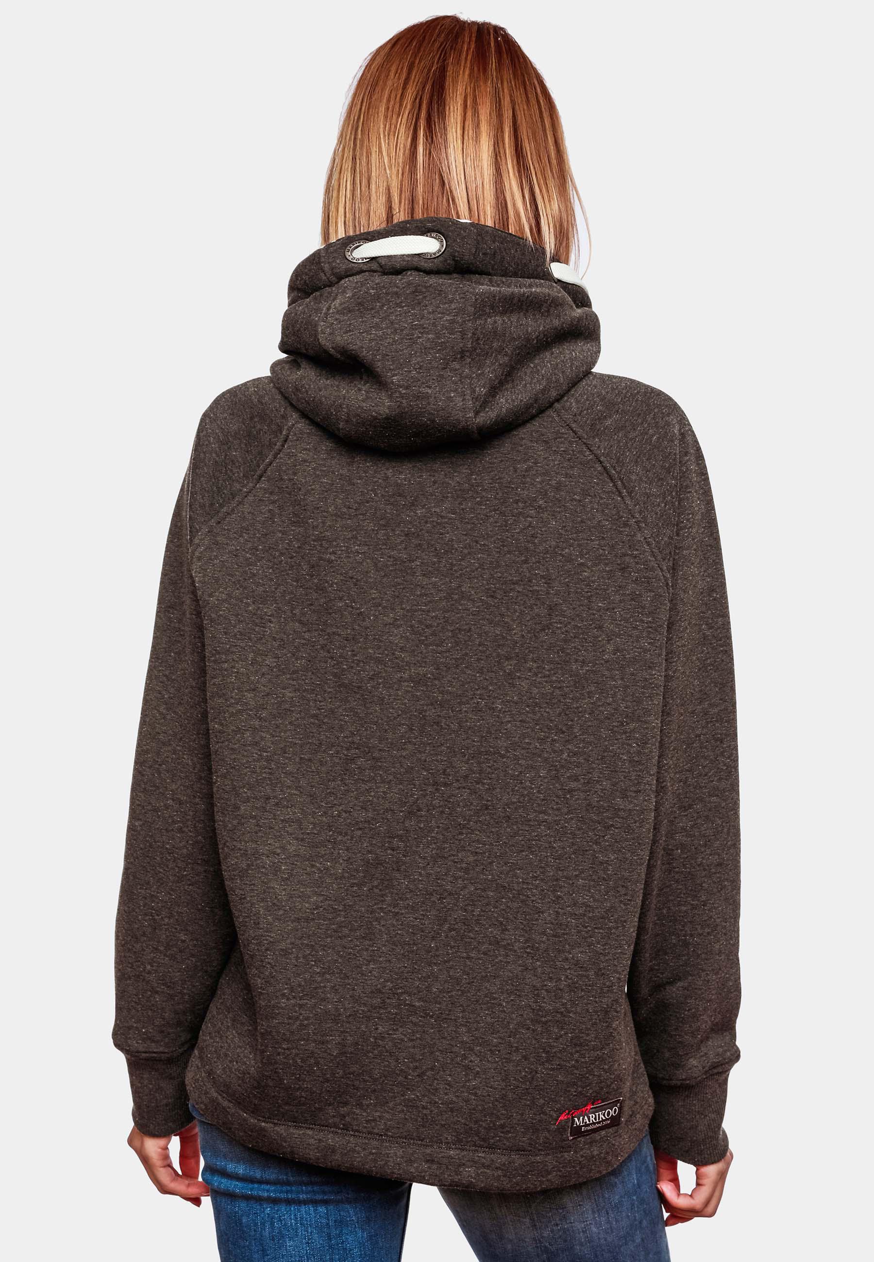 Extraweicher Hoodie "Airii" Dark Grey Melange