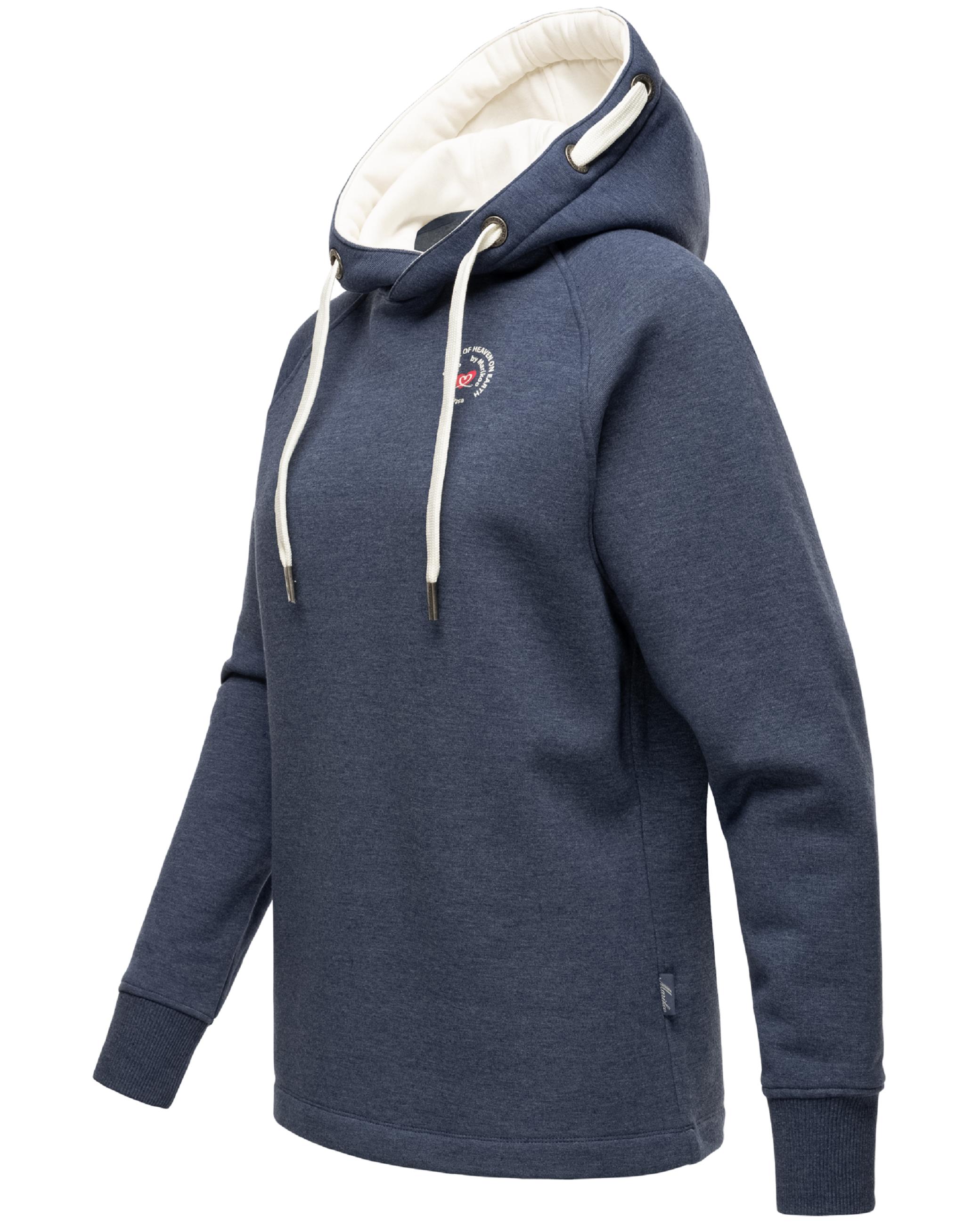 Extraweicher Hoodie "Airii" Dusty Blue Melange