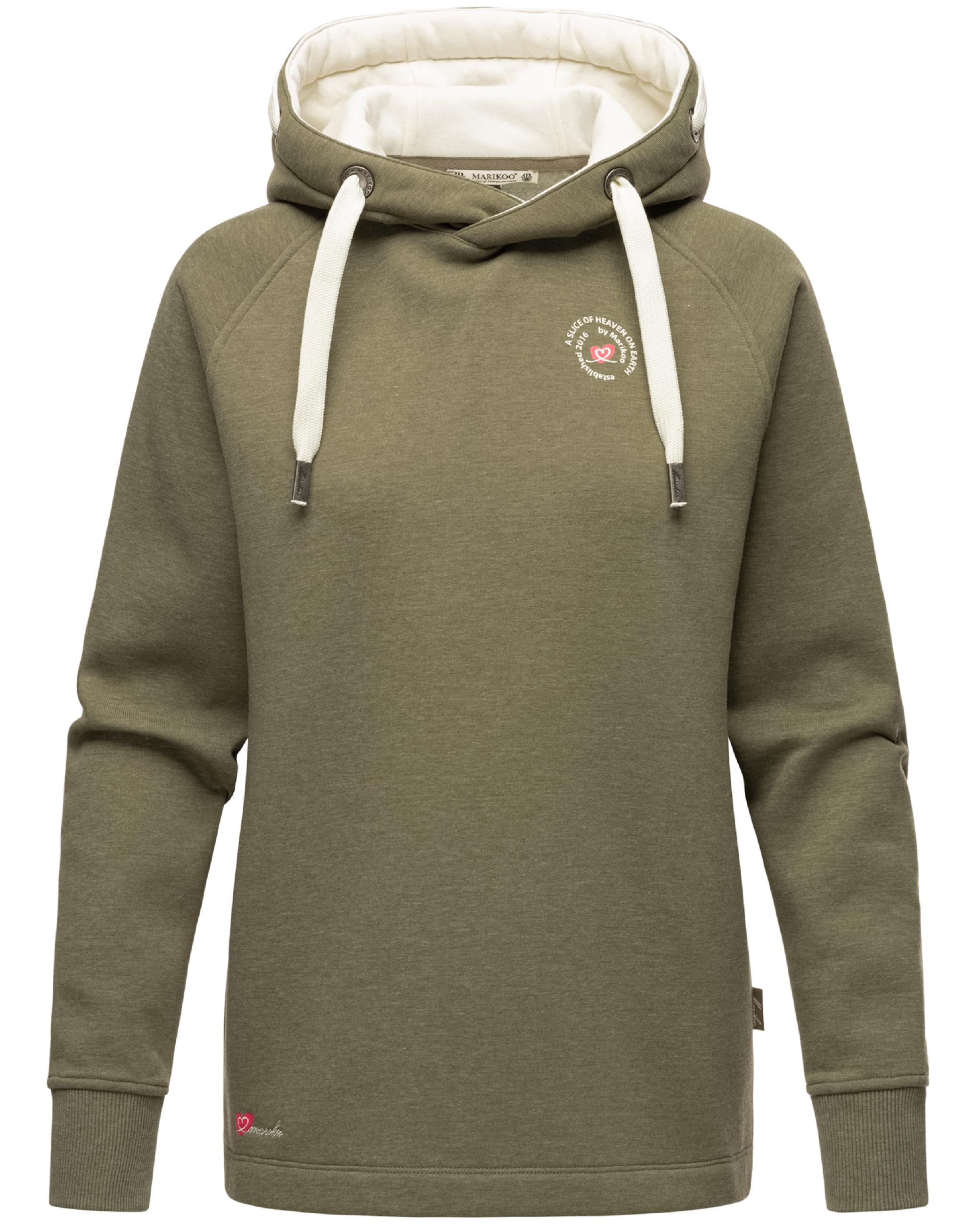 Extraweicher Hoodie "Airii" Dusty Olive Melange