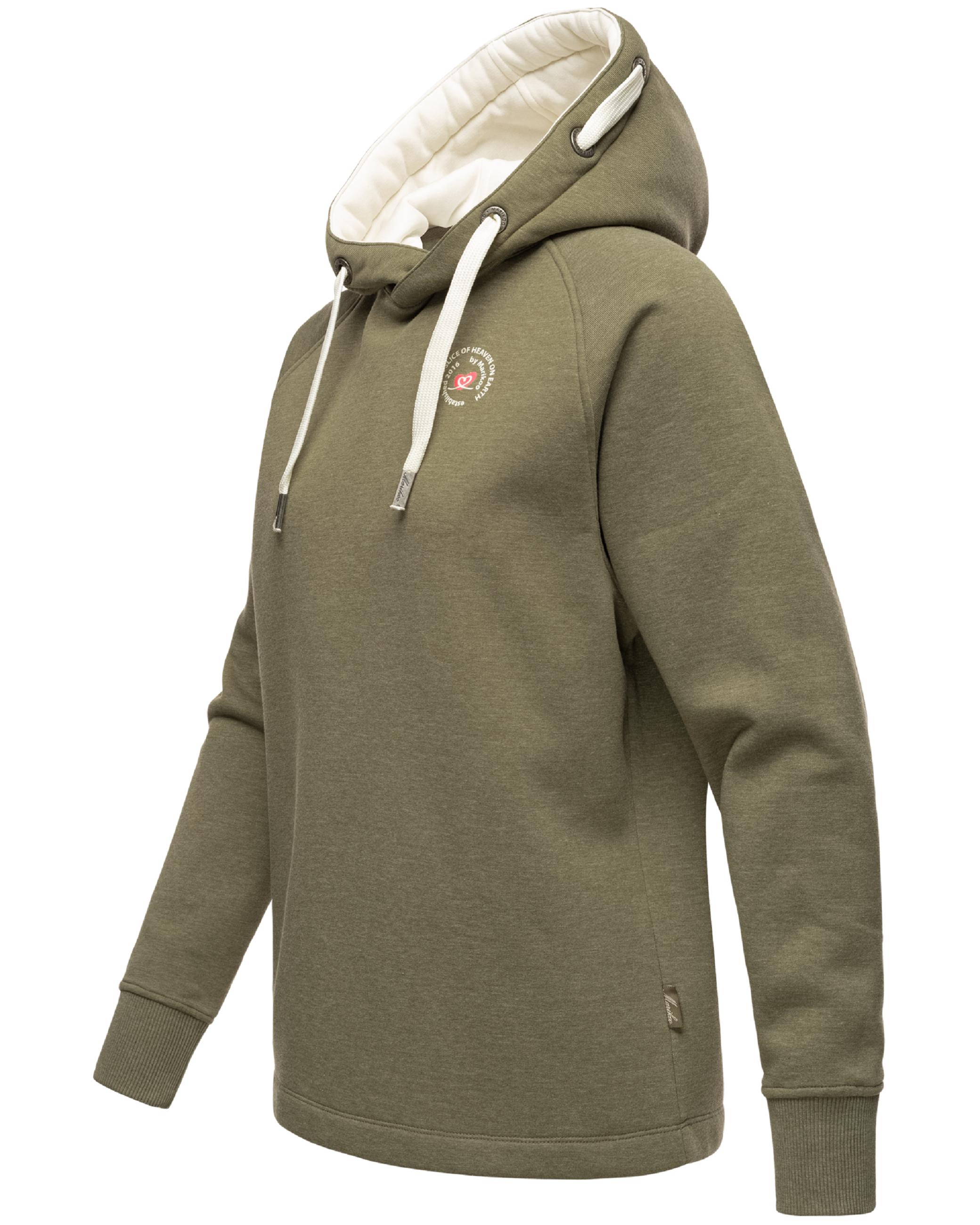 Extraweicher Hoodie "Airii" Dusty Olive Melange