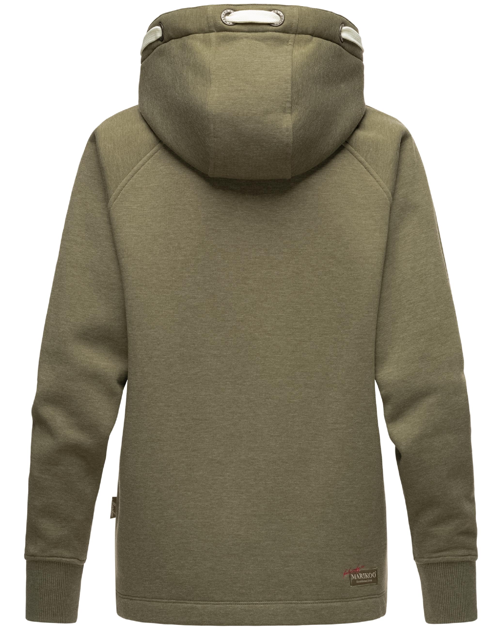 Extraweicher Hoodie "Airii" Dusty Olive Melange