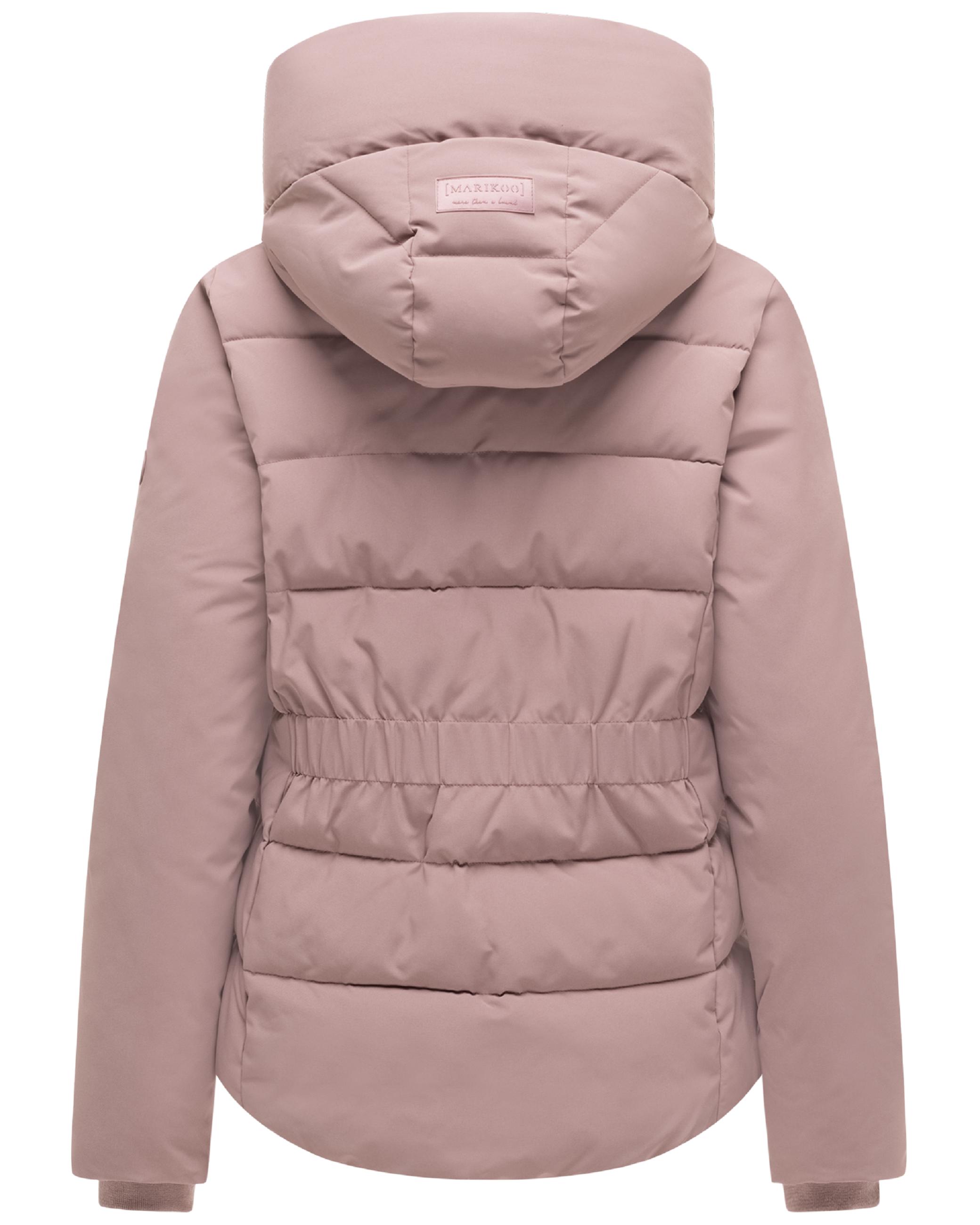 Warme Steppjacke mit verstellbarer Kapuze "Akiliaa 16" Mauve
