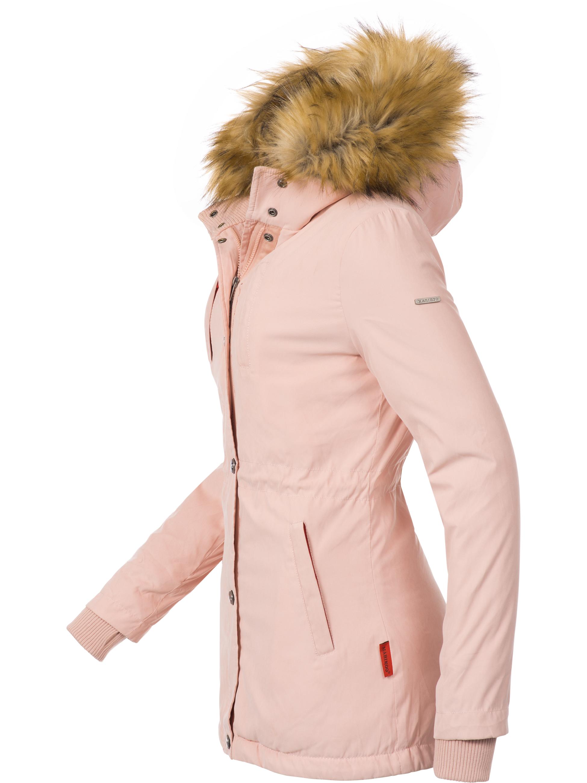 Warmer Winterparka mit Kapuze "Akira" Rosa