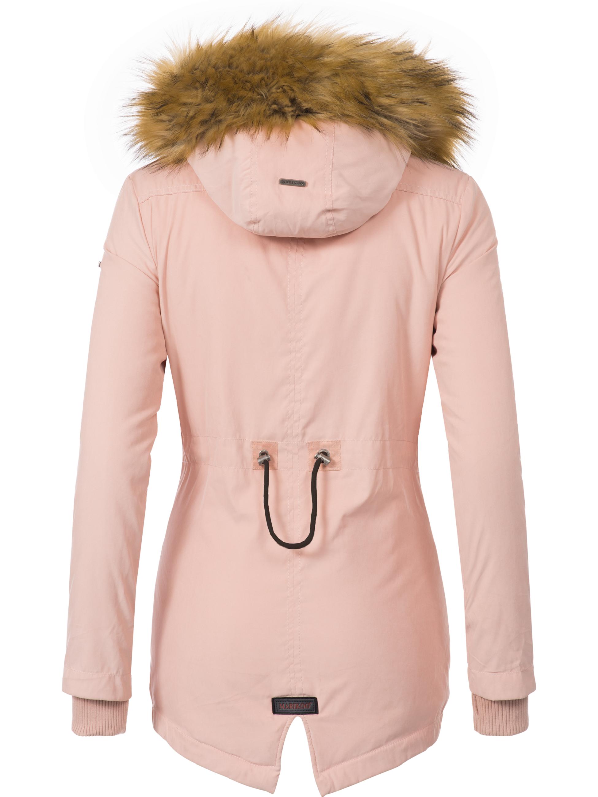 Warmer Winterparka mit Kapuze "Akira" Rosa