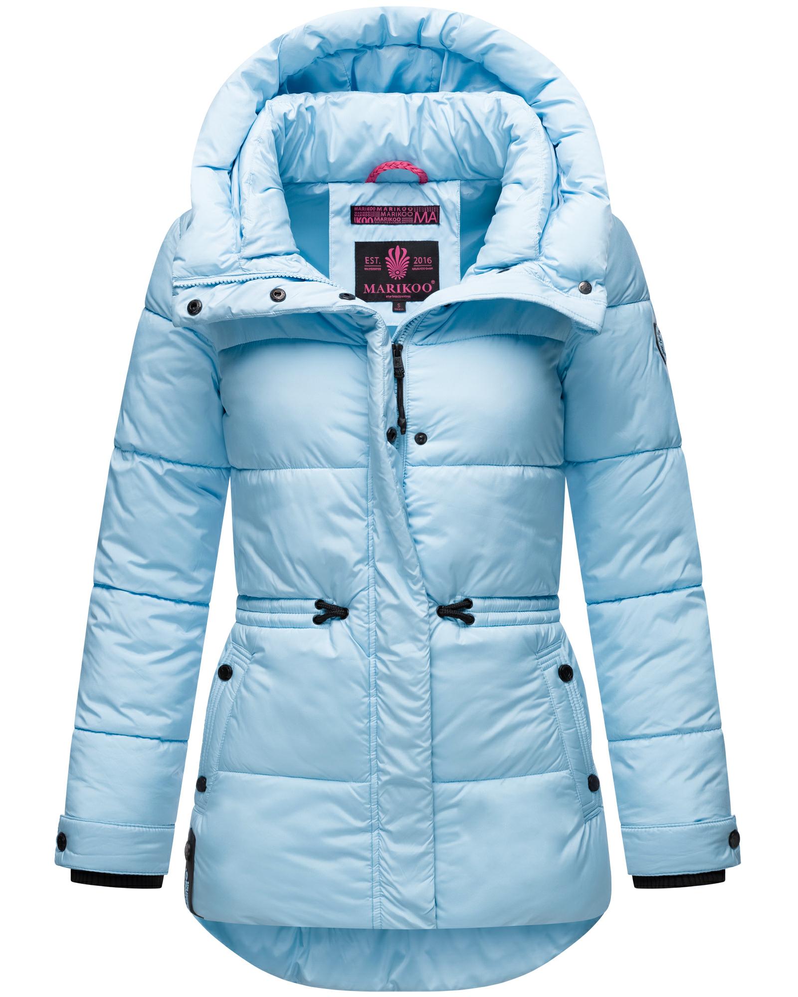 Winter Steppjacke mit Kapuze "Akumaa" Baby Blue