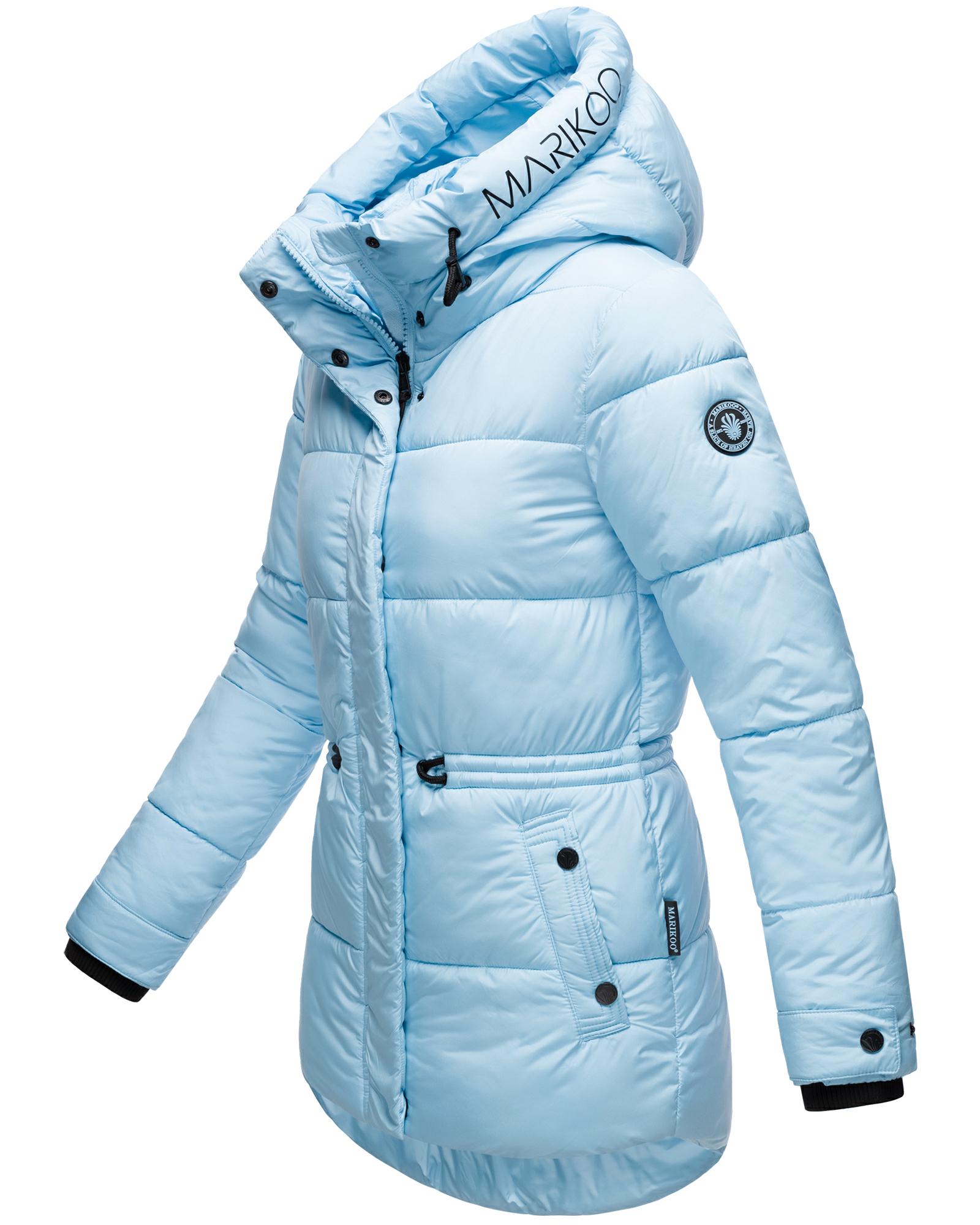 Winter Steppjacke mit Kapuze "Akumaa" Baby Blue