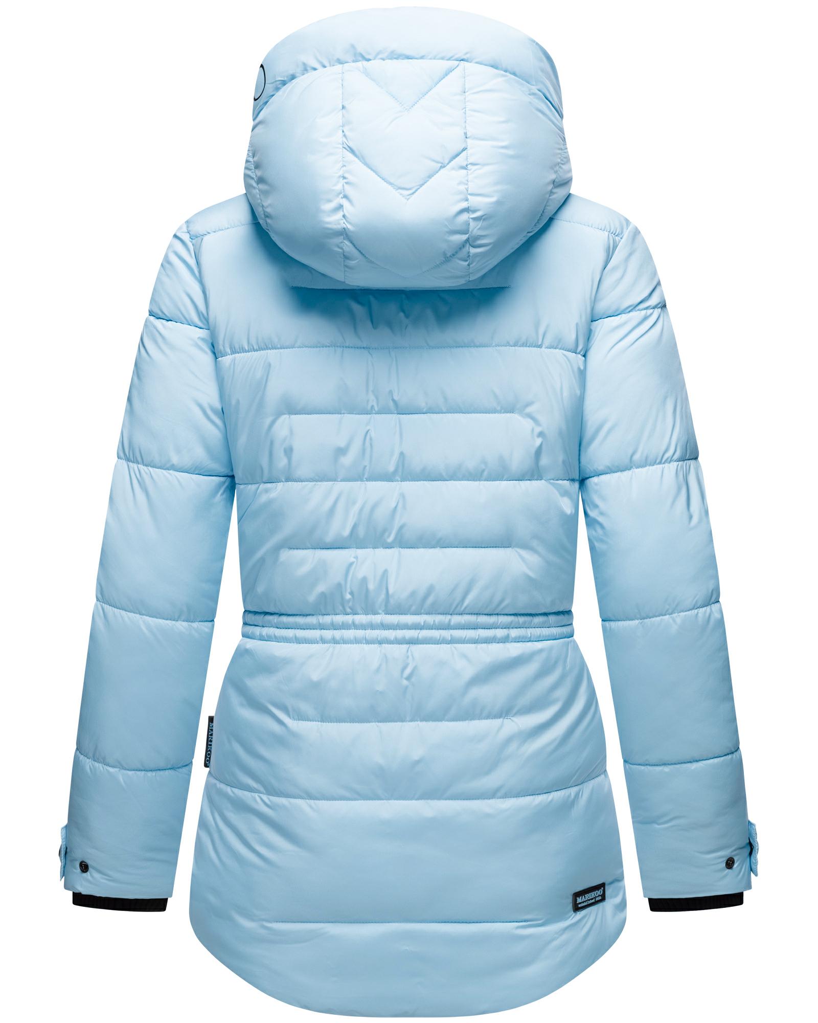 Winter Steppjacke mit Kapuze "Akumaa" Baby Blue