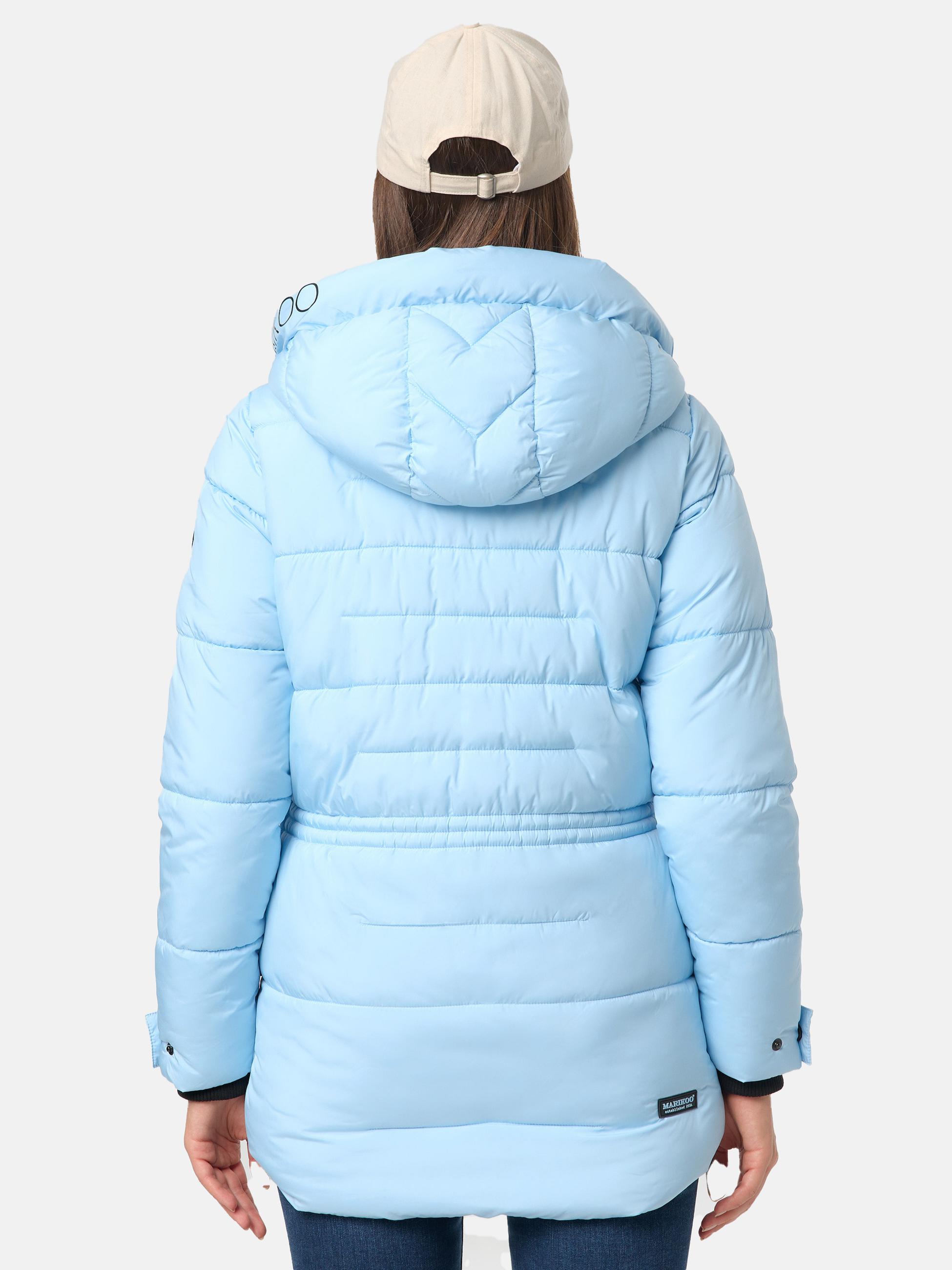 Winter Steppjacke mit Kapuze "Akumaa" Baby Blue