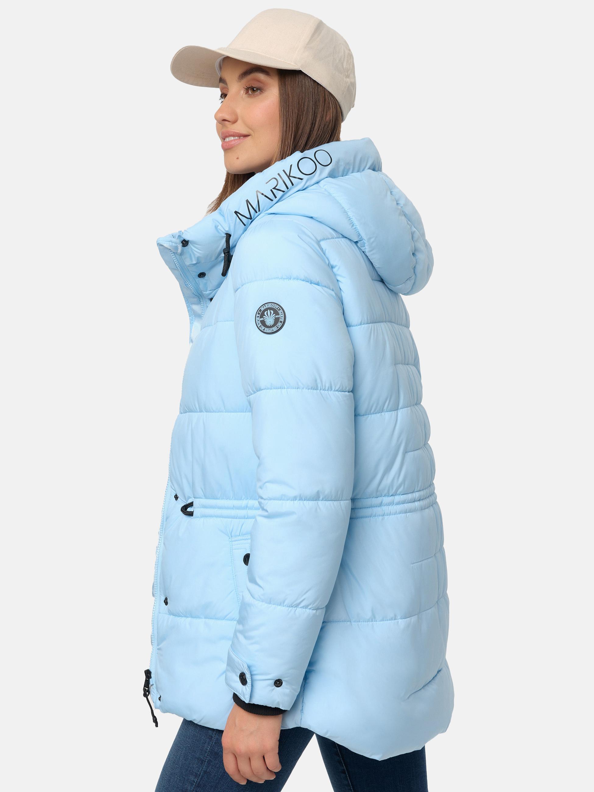 Winter Steppjacke mit Kapuze "Akumaa" Baby Blue