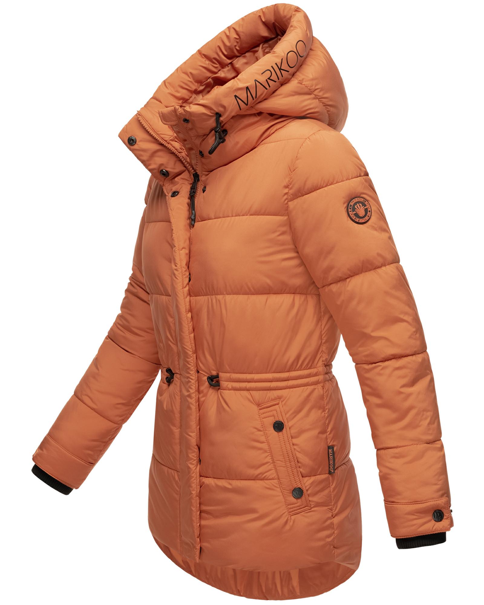 Winter Steppjacke mit Kapuze "Akumaa" Rusty Cinnamon