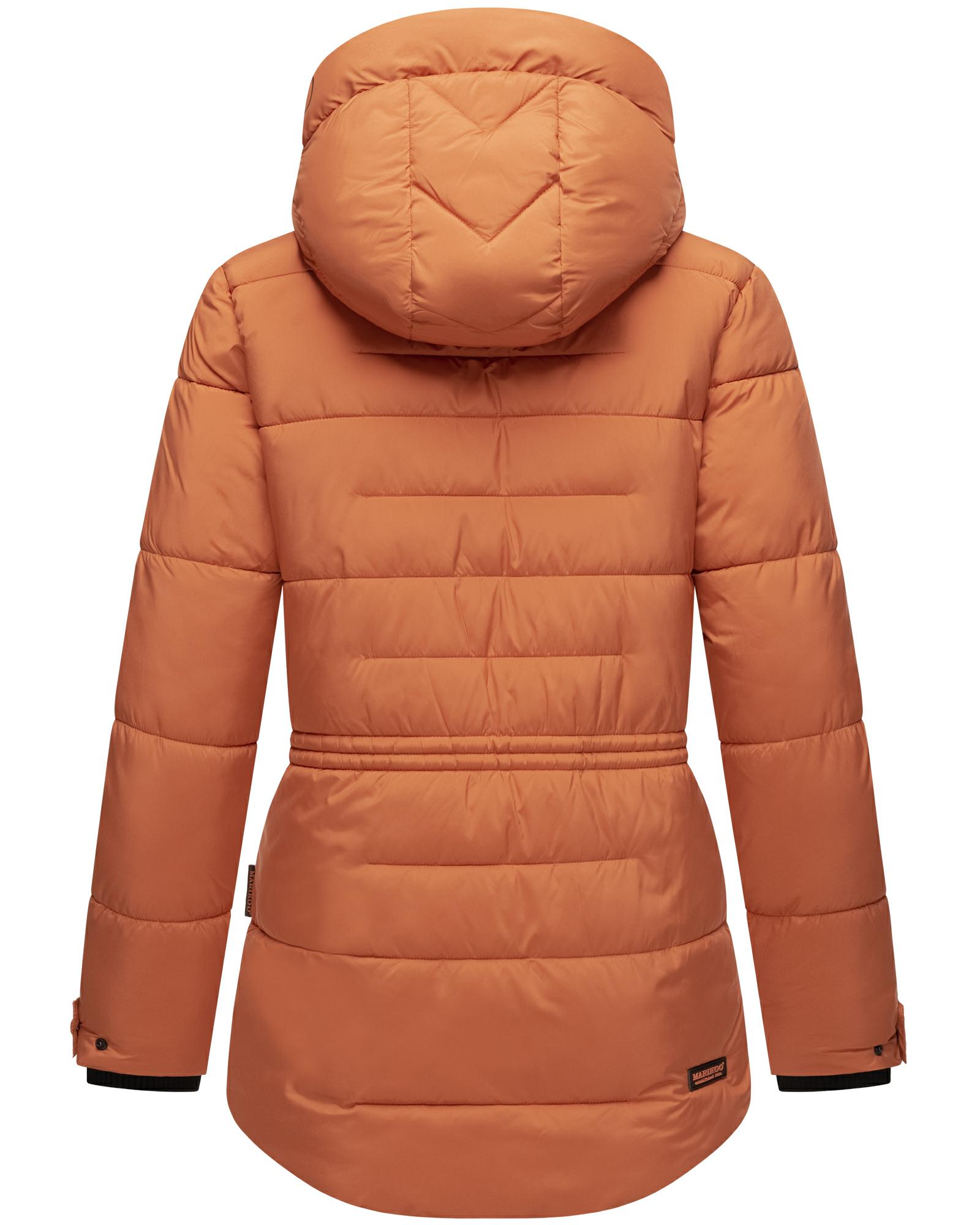 Winter Steppjacke mit Kapuze "Akumaa" Rusty Cinnamon