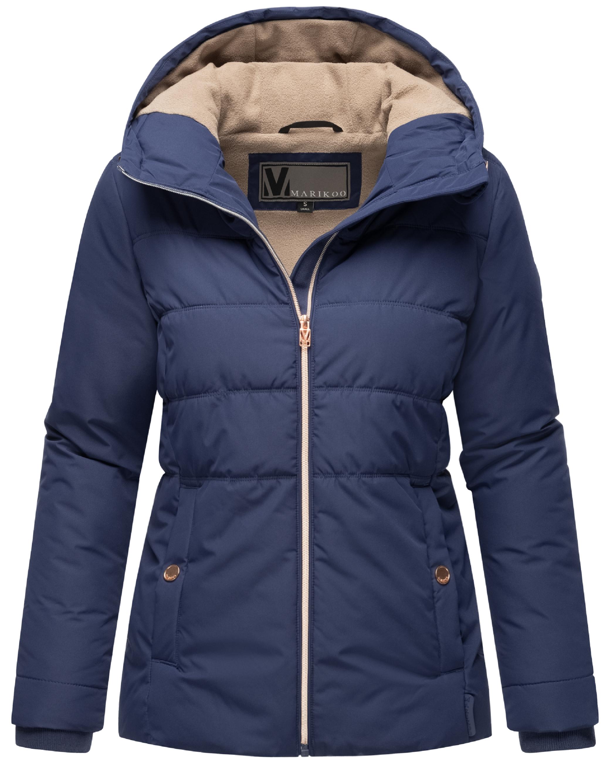 Warme Steppjacke mit Kapuze "Alemee 16" Bright Navy