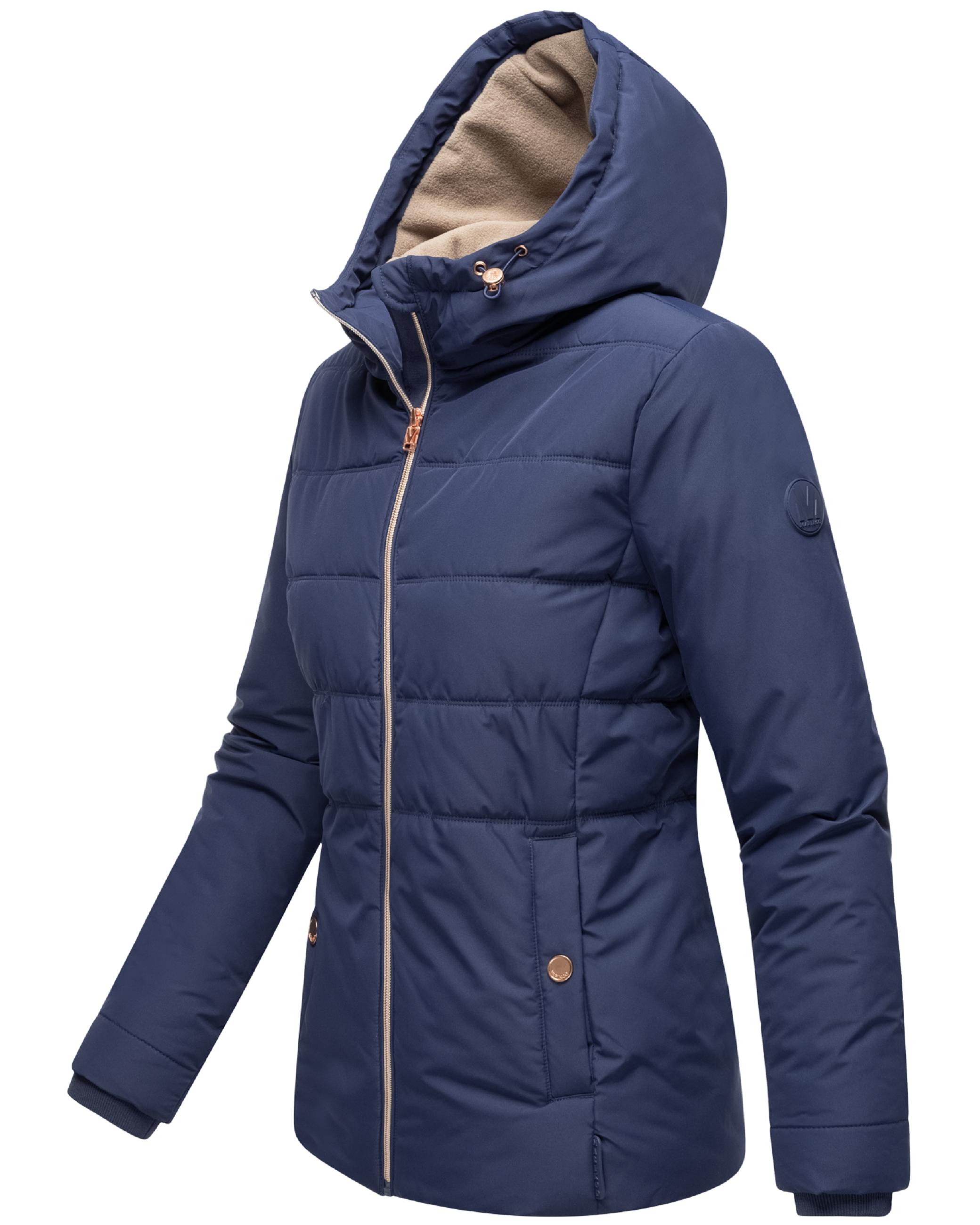 Warme Steppjacke mit Kapuze "Alemee 16" Bright Navy