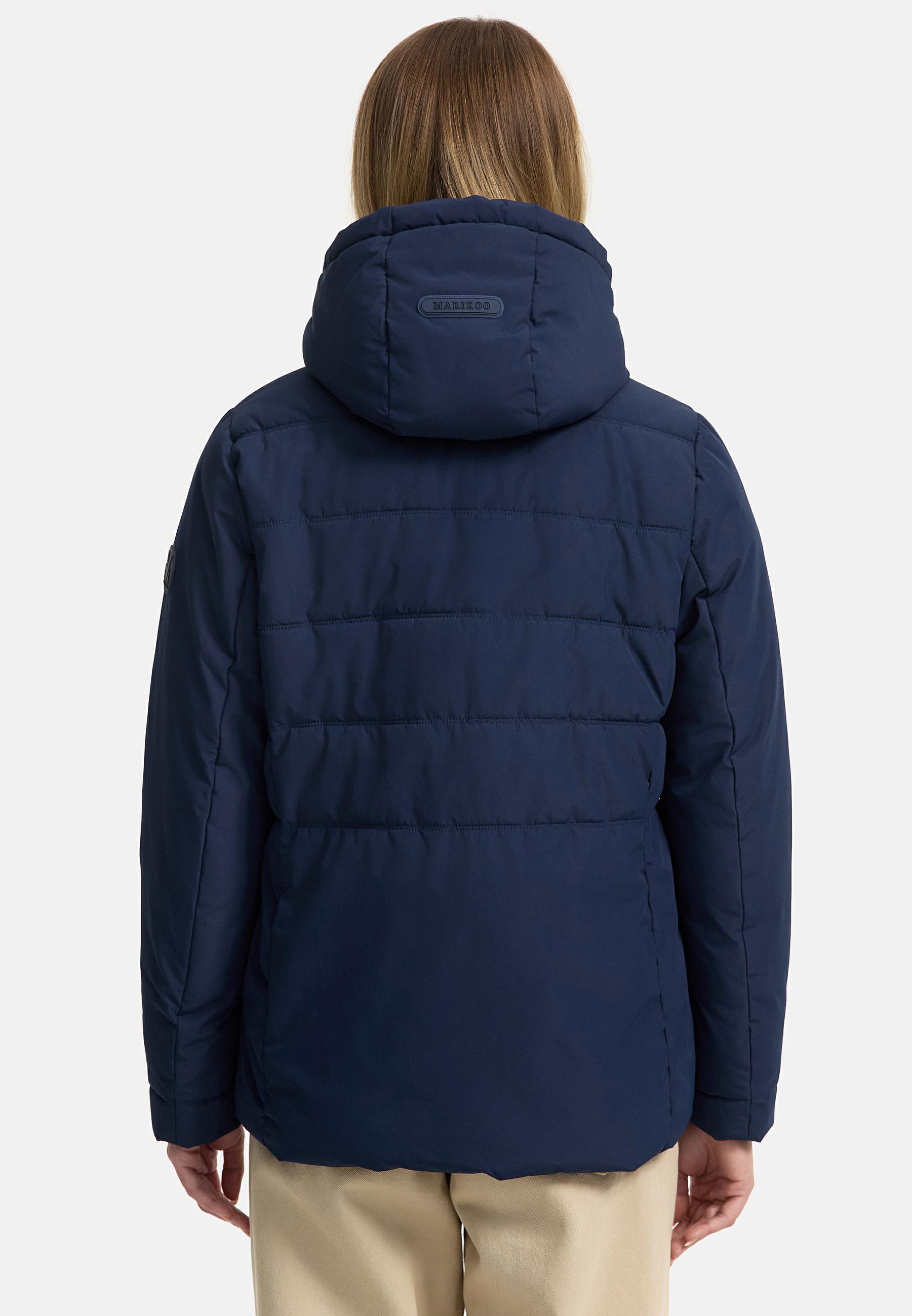 Warme Steppjacke mit Kapuze "Alemee 16" Bright Navy