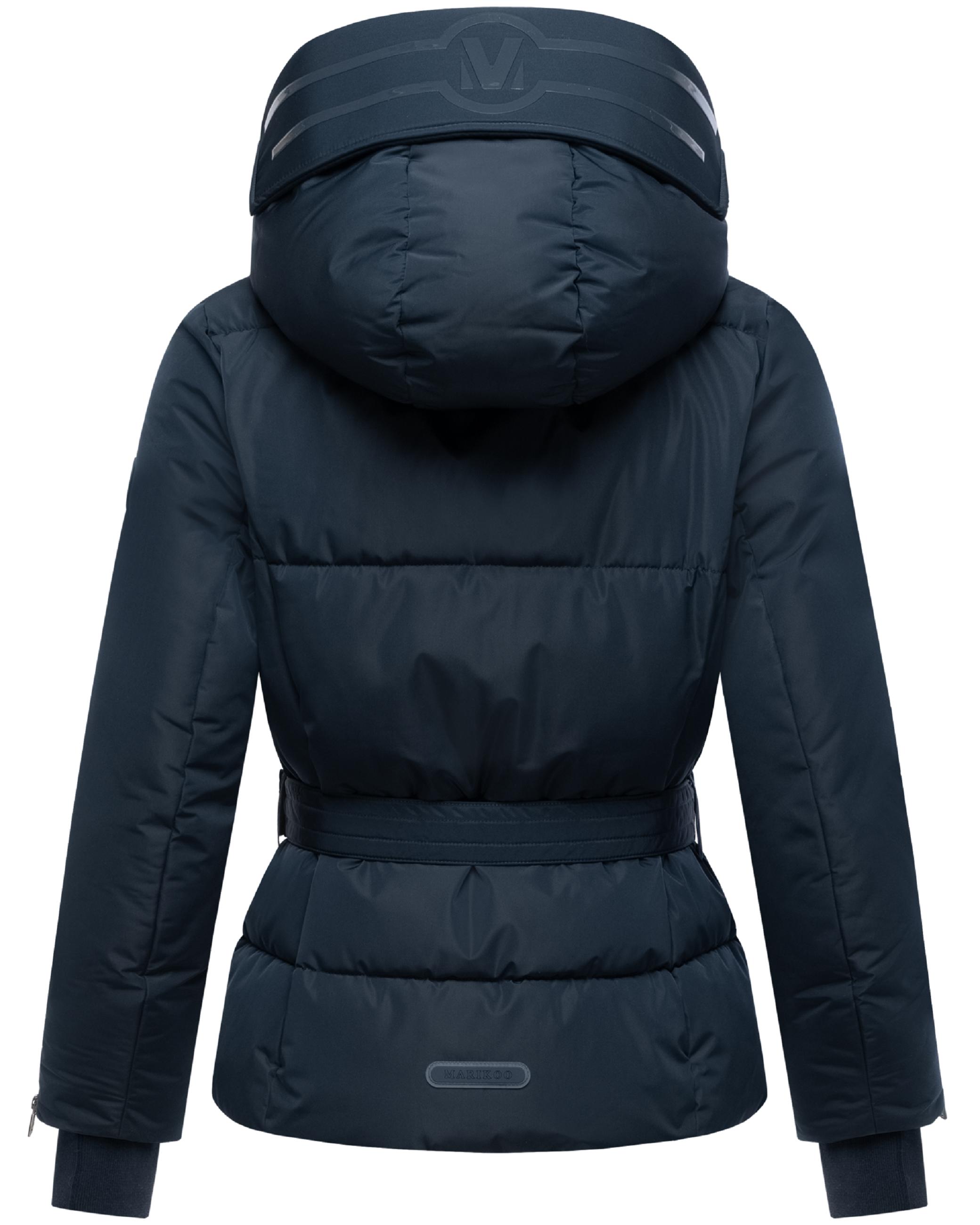 Winterjacke mit Taillengürtel "Aleyna 16" Navy