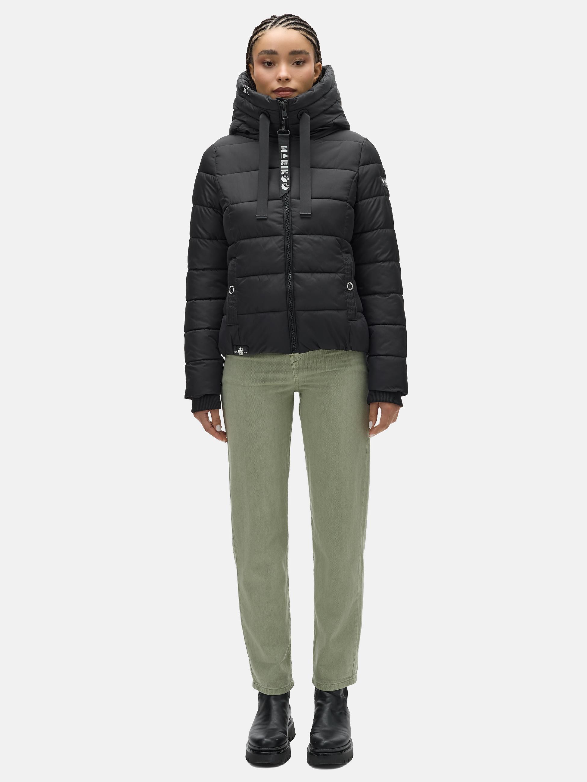 Winter Steppjacke mit Schlüsselanhänger "Amayaa-1" Black