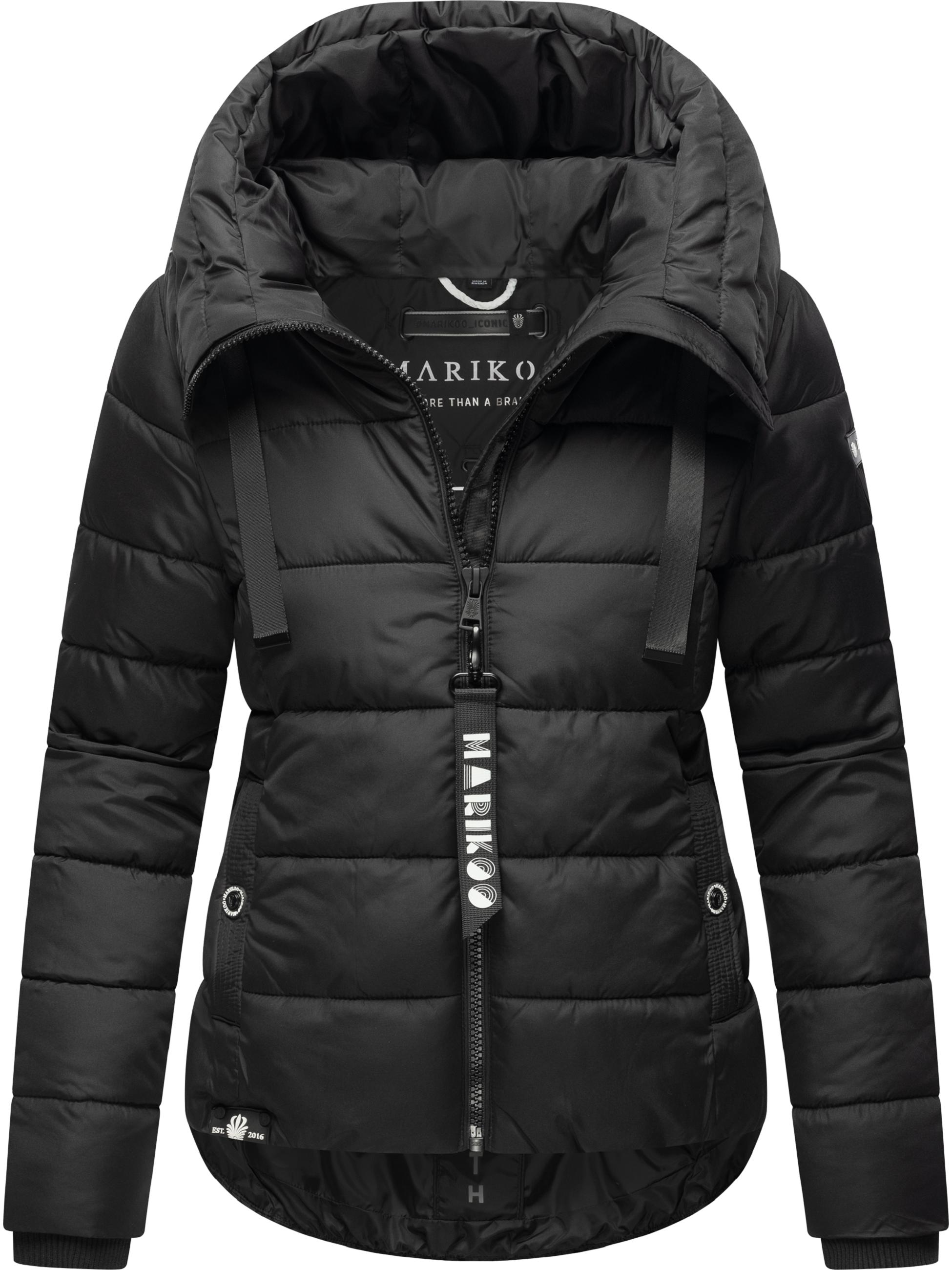 Winter Steppjacke mit Schlüsselanhänger "Amayaa-1" Black