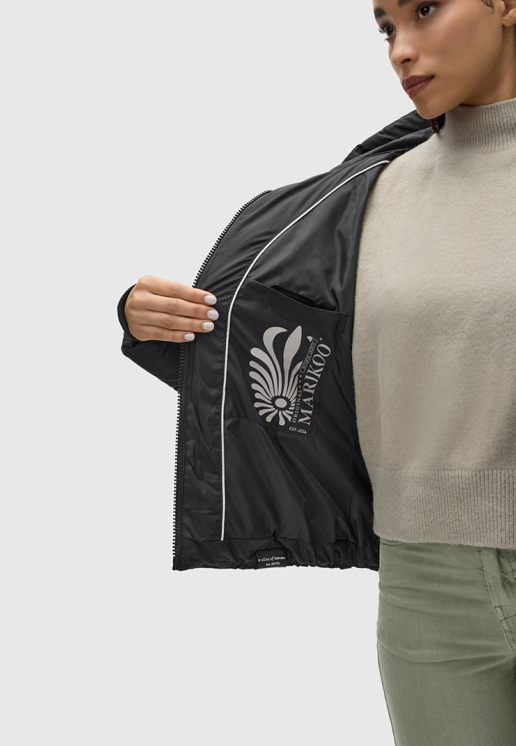 Winter Steppjacke mit Schlüsselanhänger "Amayaa-1" Black
