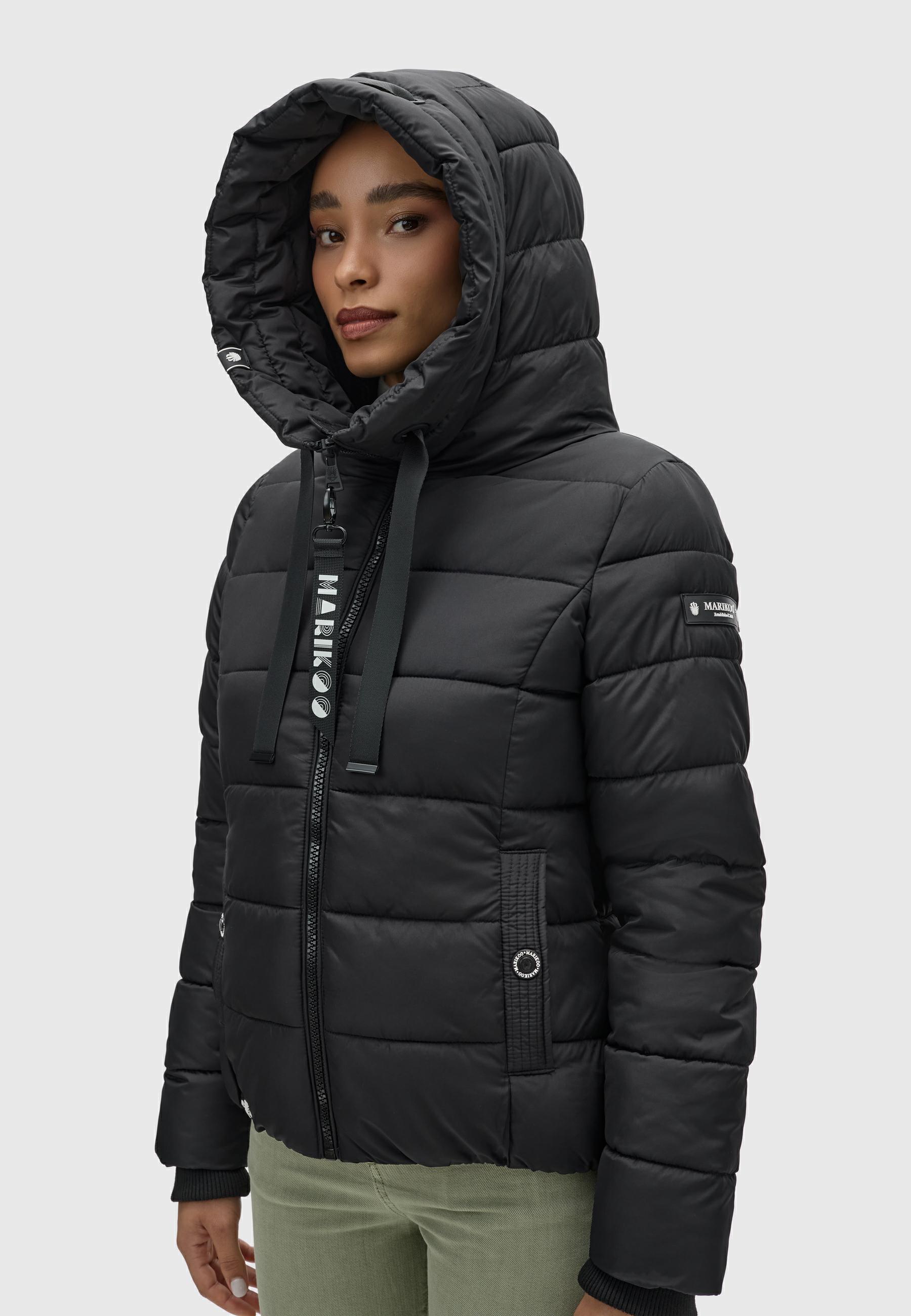 Winter Steppjacke mit Schlüsselanhänger "Amayaa-1" Black