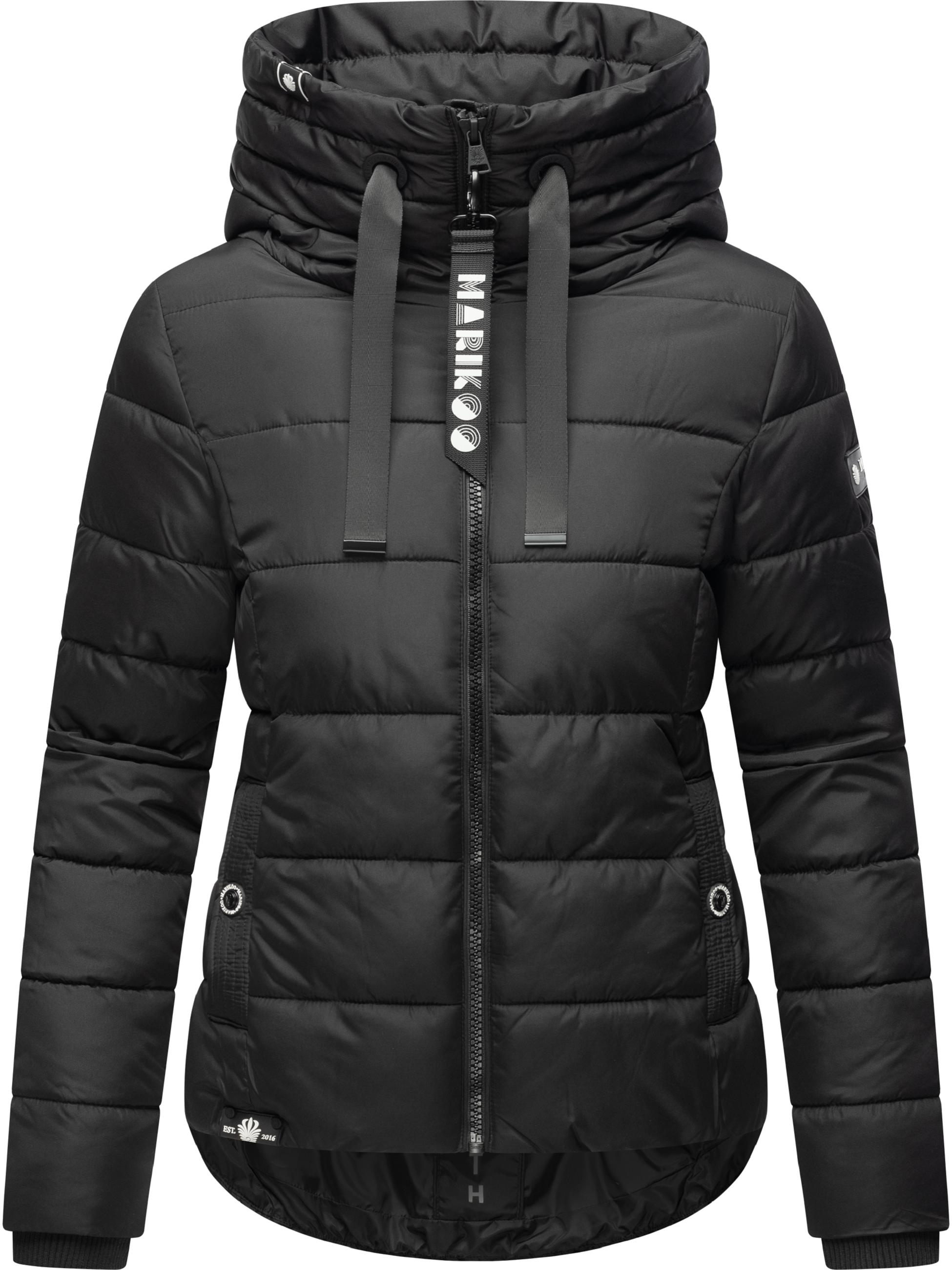Winter Steppjacke mit Schlüsselanhänger "Amayaa-1" Black