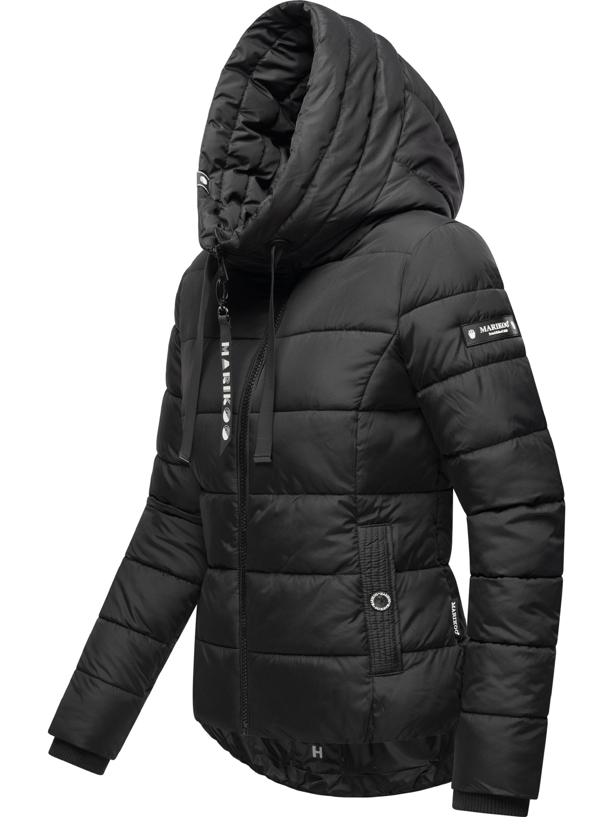 Winter Steppjacke mit Schlüsselanhänger "Amayaa-1" Black