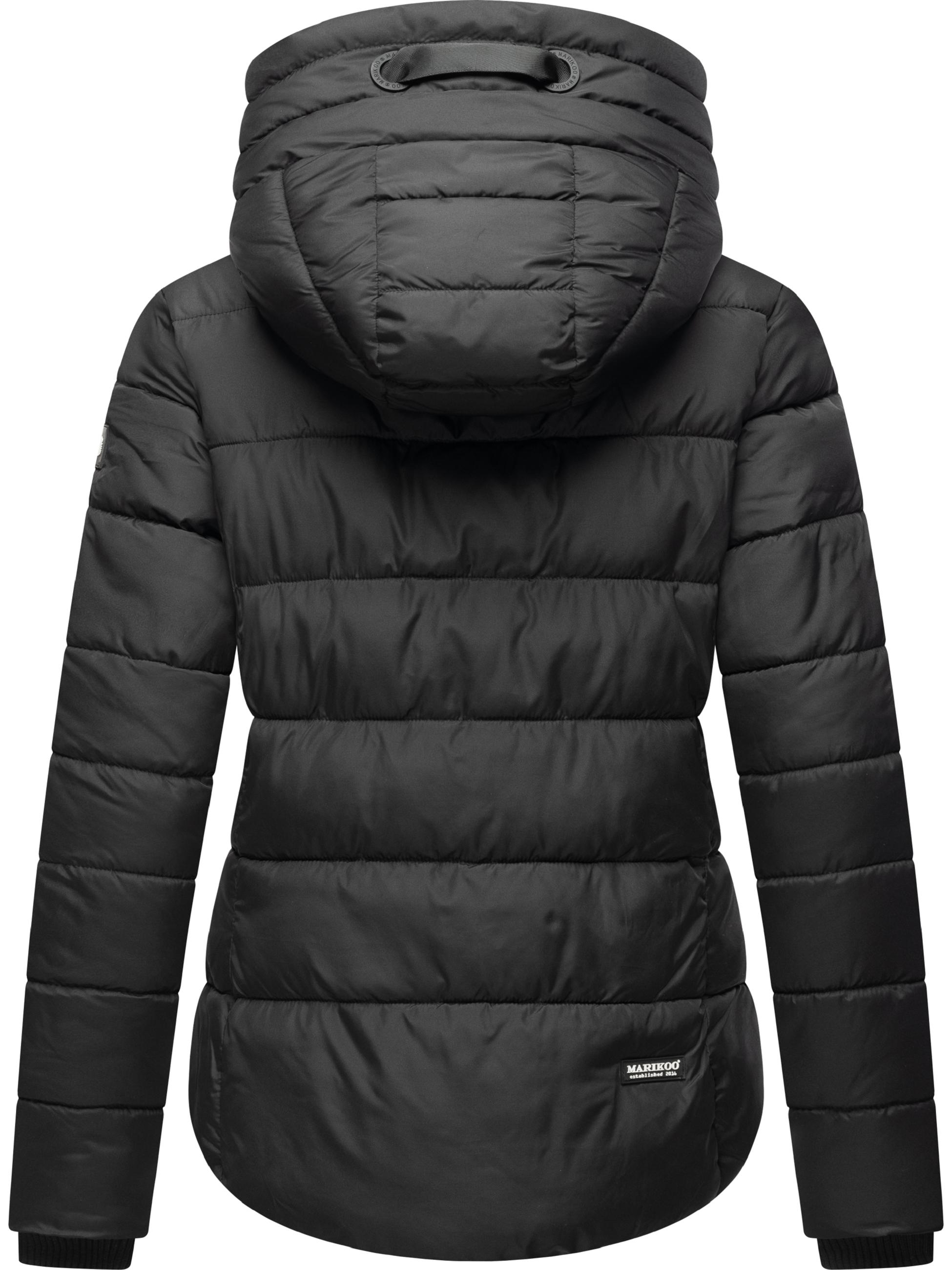 Winter Steppjacke mit Schlüsselanhänger "Amayaa-1" Black