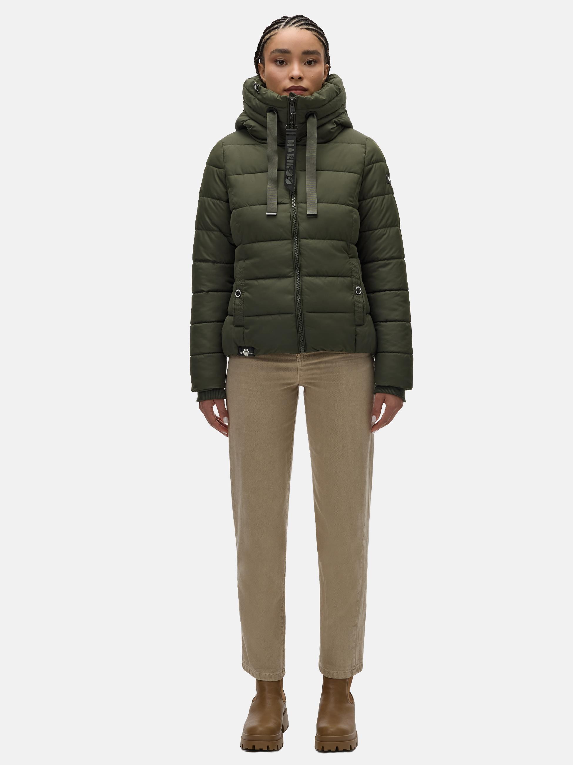 Winter Steppjacke mit Schlüsselanhänger "Amayaa-1" Olive