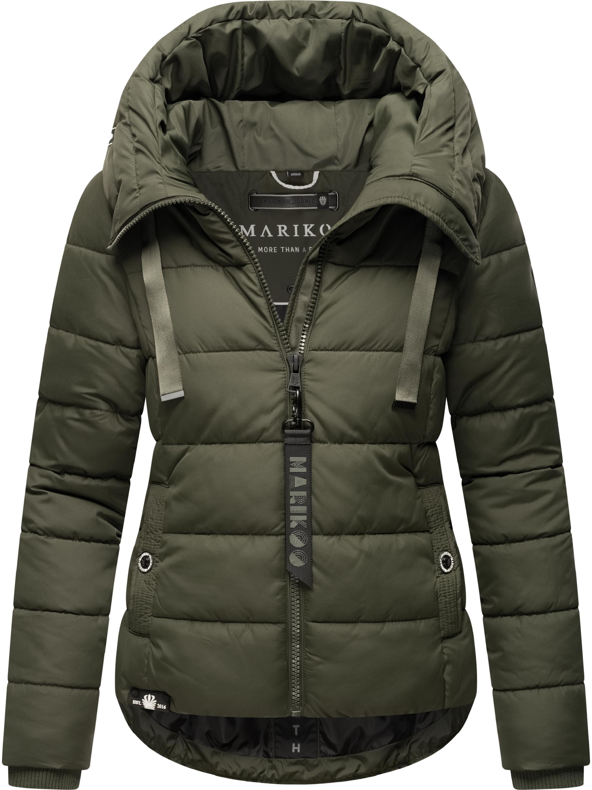 Winter Steppjacke mit Schlüsselanhänger "Amayaa-1" Olive