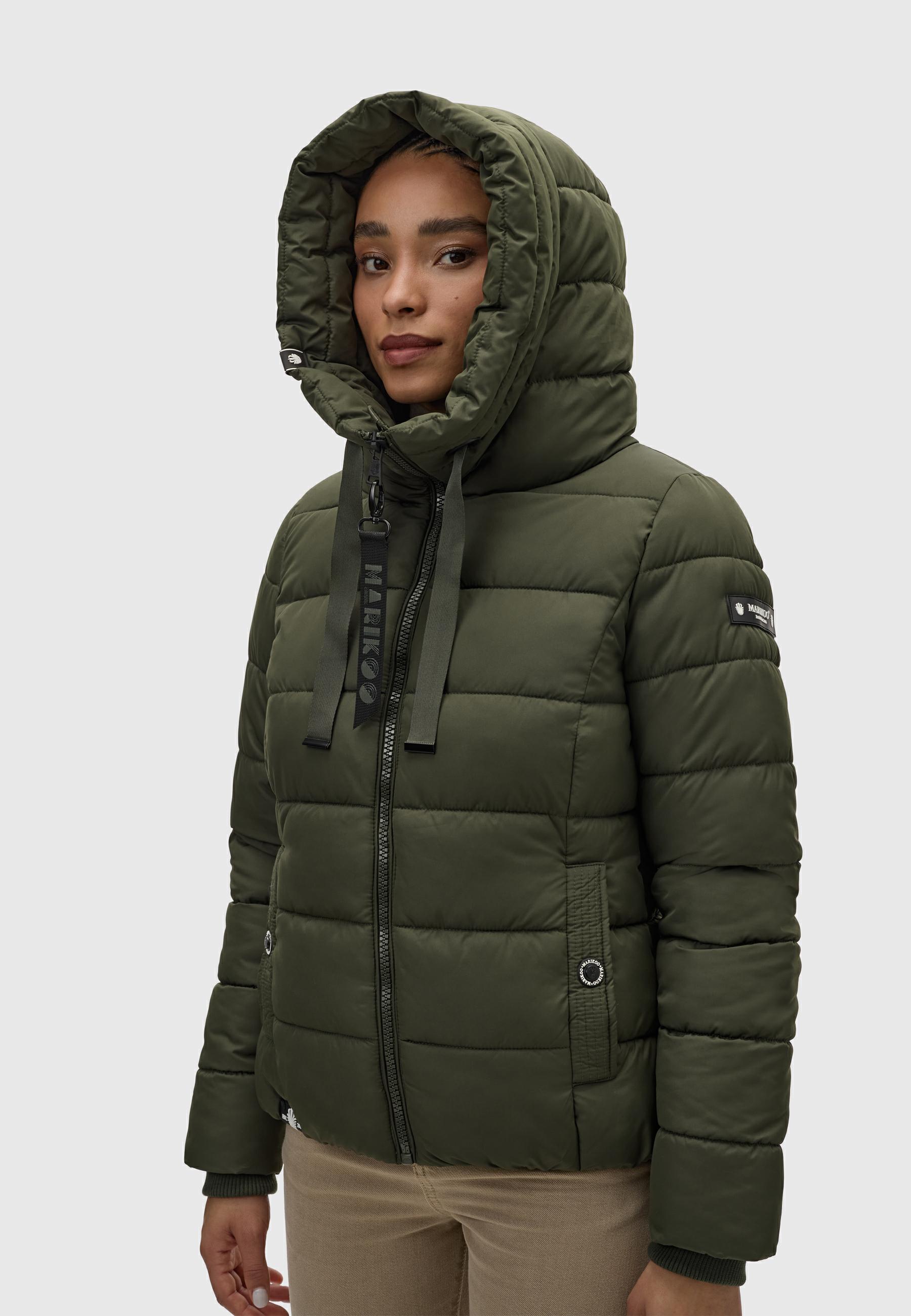 Winter Steppjacke mit Schlüsselanhänger "Amayaa-1" Olive