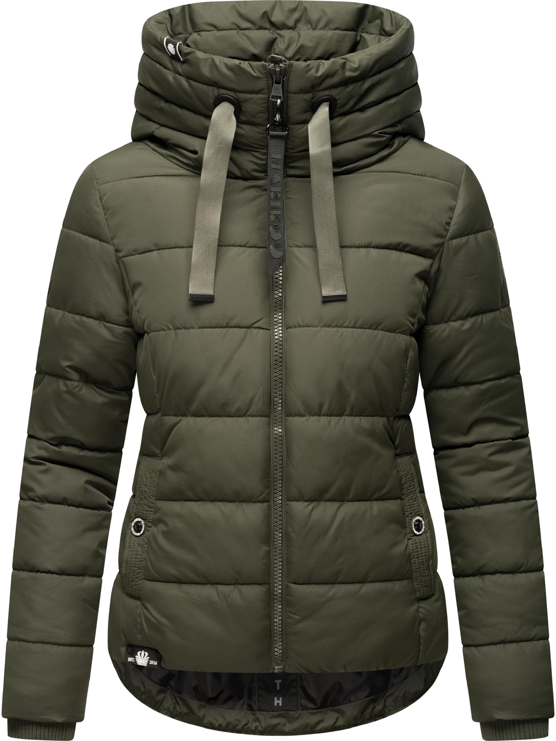 Winter Steppjacke mit Schlüsselanhänger "Amayaa-1" Olive