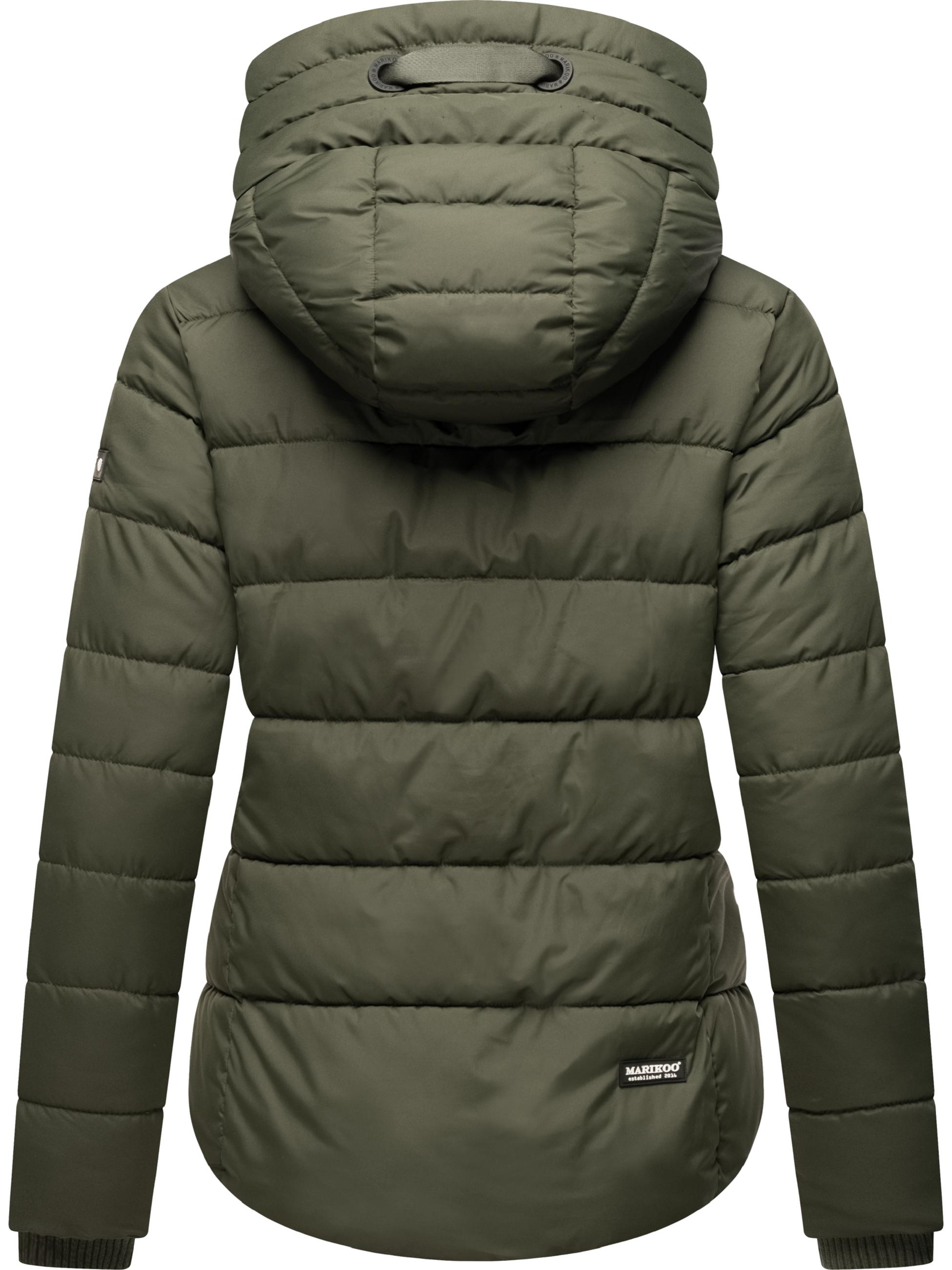 Winter Steppjacke mit Schlüsselanhänger "Amayaa-1" Olive