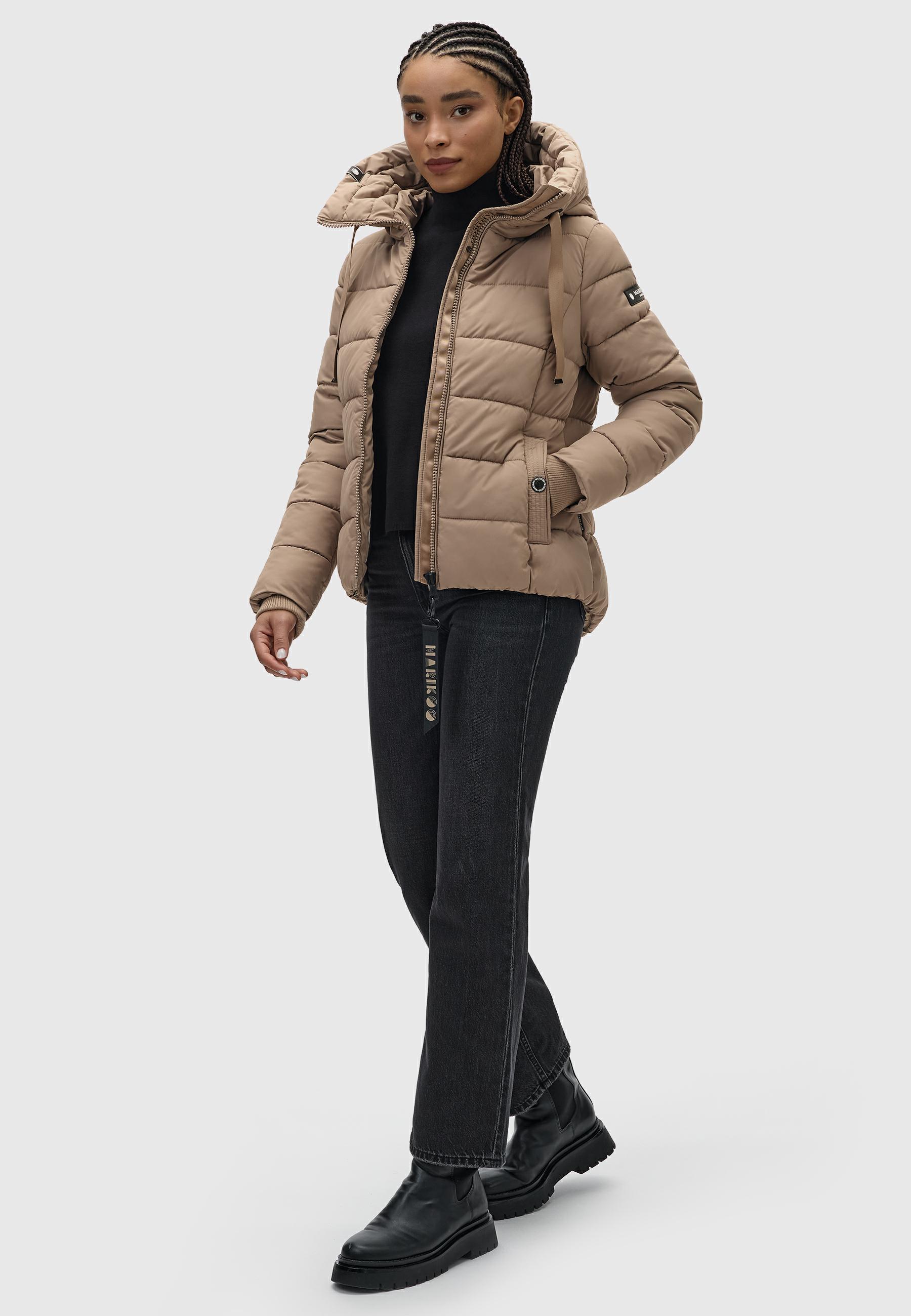 Winter Steppjacke mit Schlüsselanhänger "Amayaa-1" Taupe