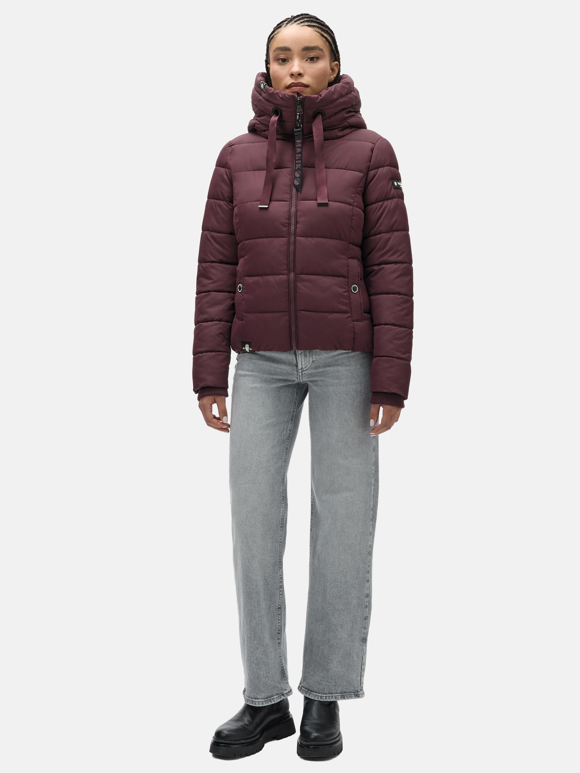 Winter Steppjacke mit Schlüsselanhänger "Amayaa-1" Wine