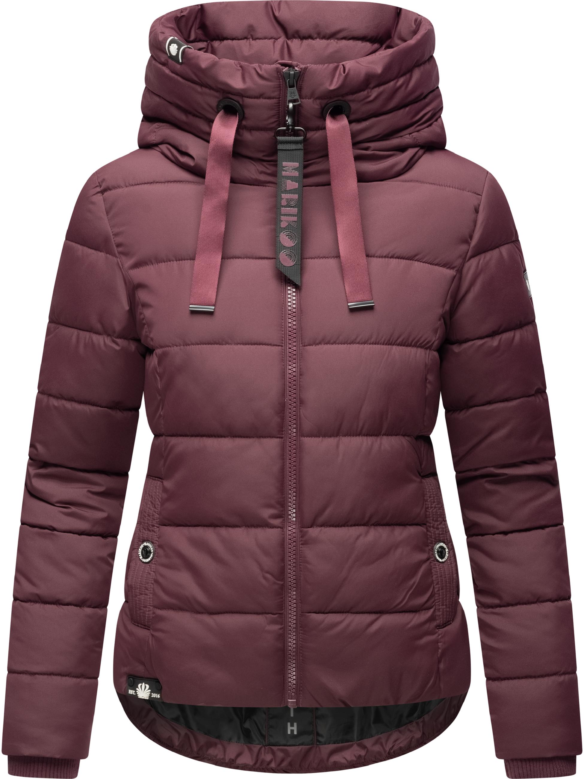 Winter Steppjacke mit Schlüsselanhänger "Amayaa-1" Wine