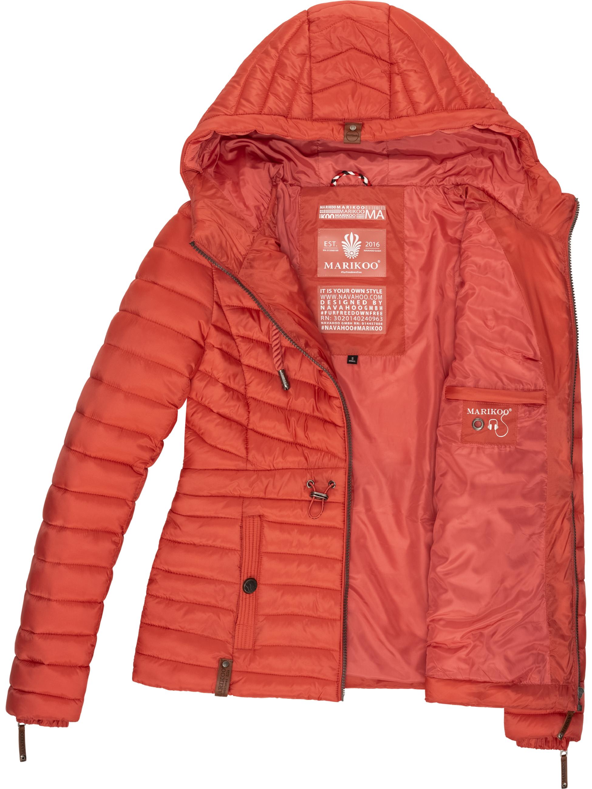 Leichte Steppjacke mit Kapuze "Aniyaa" Coral