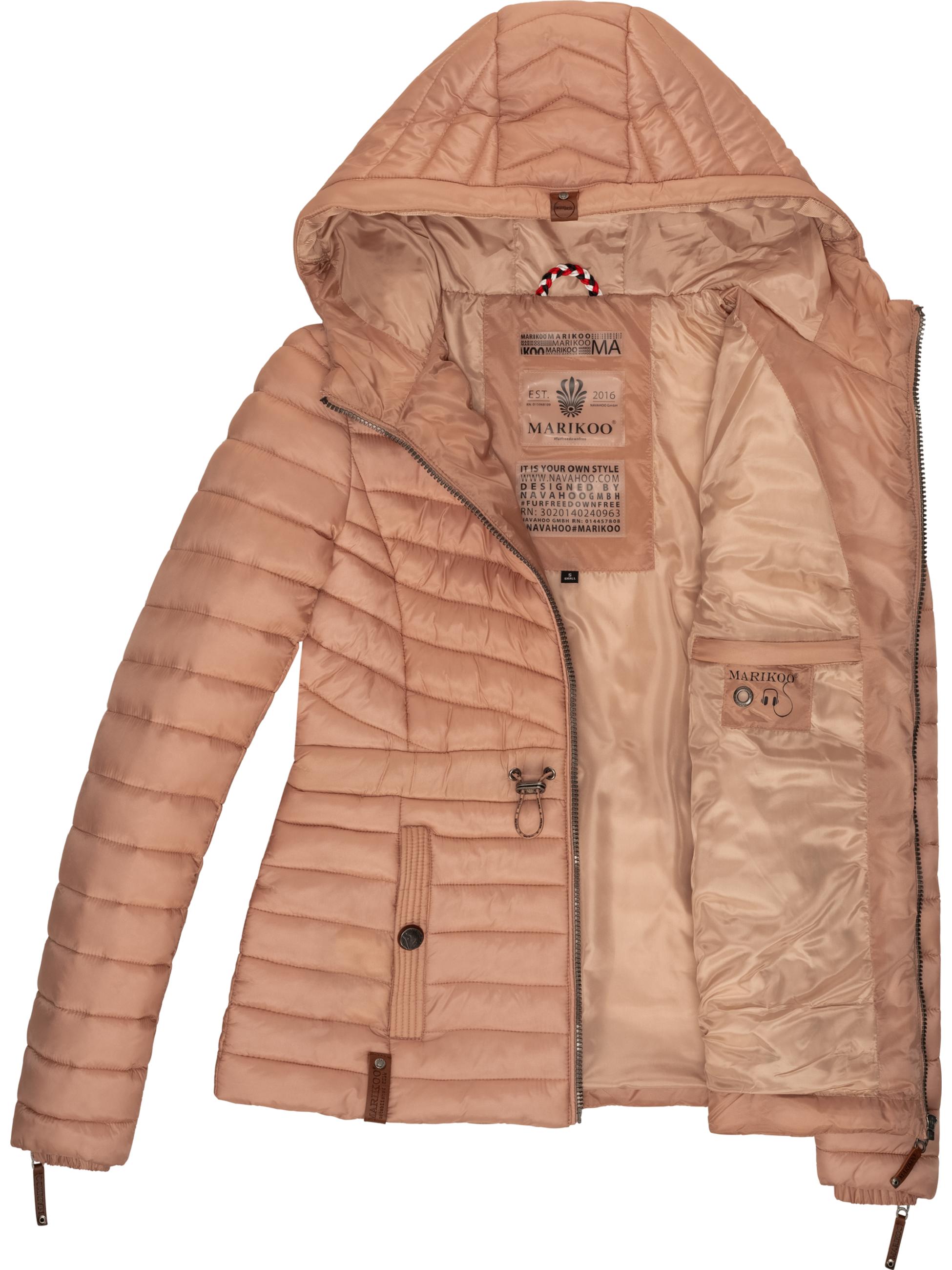 Leichte Steppjacke mit Kapuze "Aniyaa" Light Rose