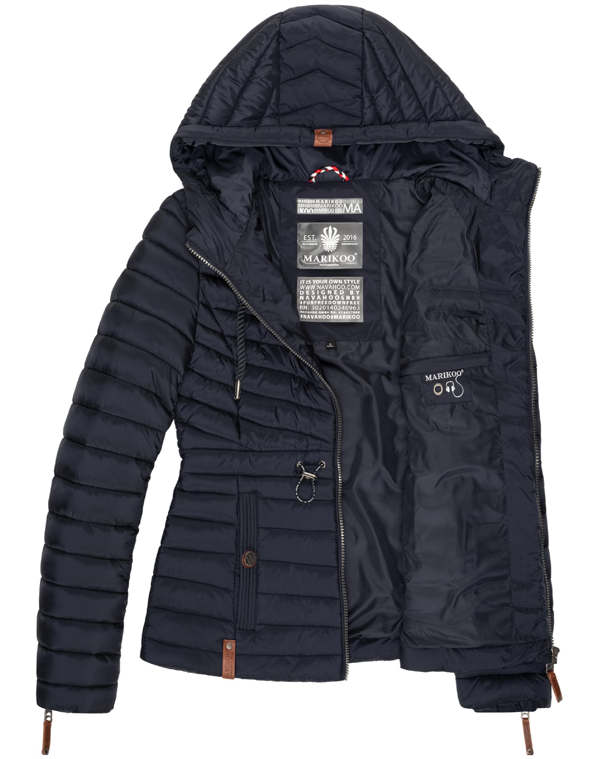 Leichte Steppjacke mit Kapuze "Aniyaa" Navy