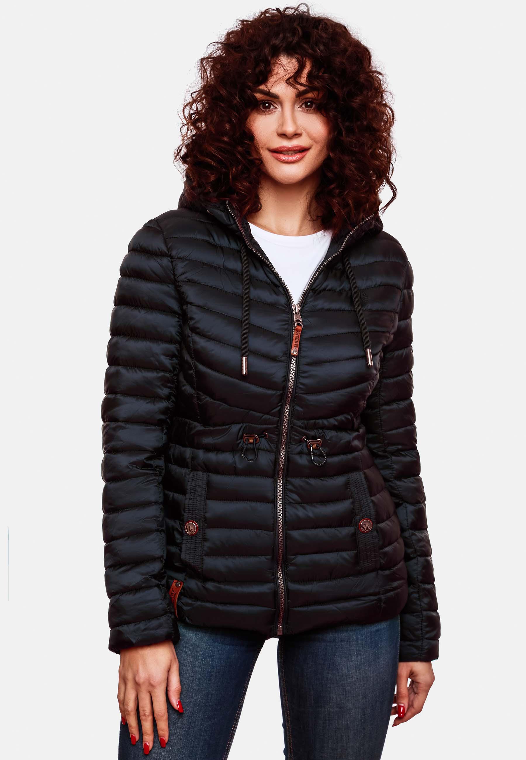 Leichte Steppjacke mit Kapuze "Aniyaa" Navy
