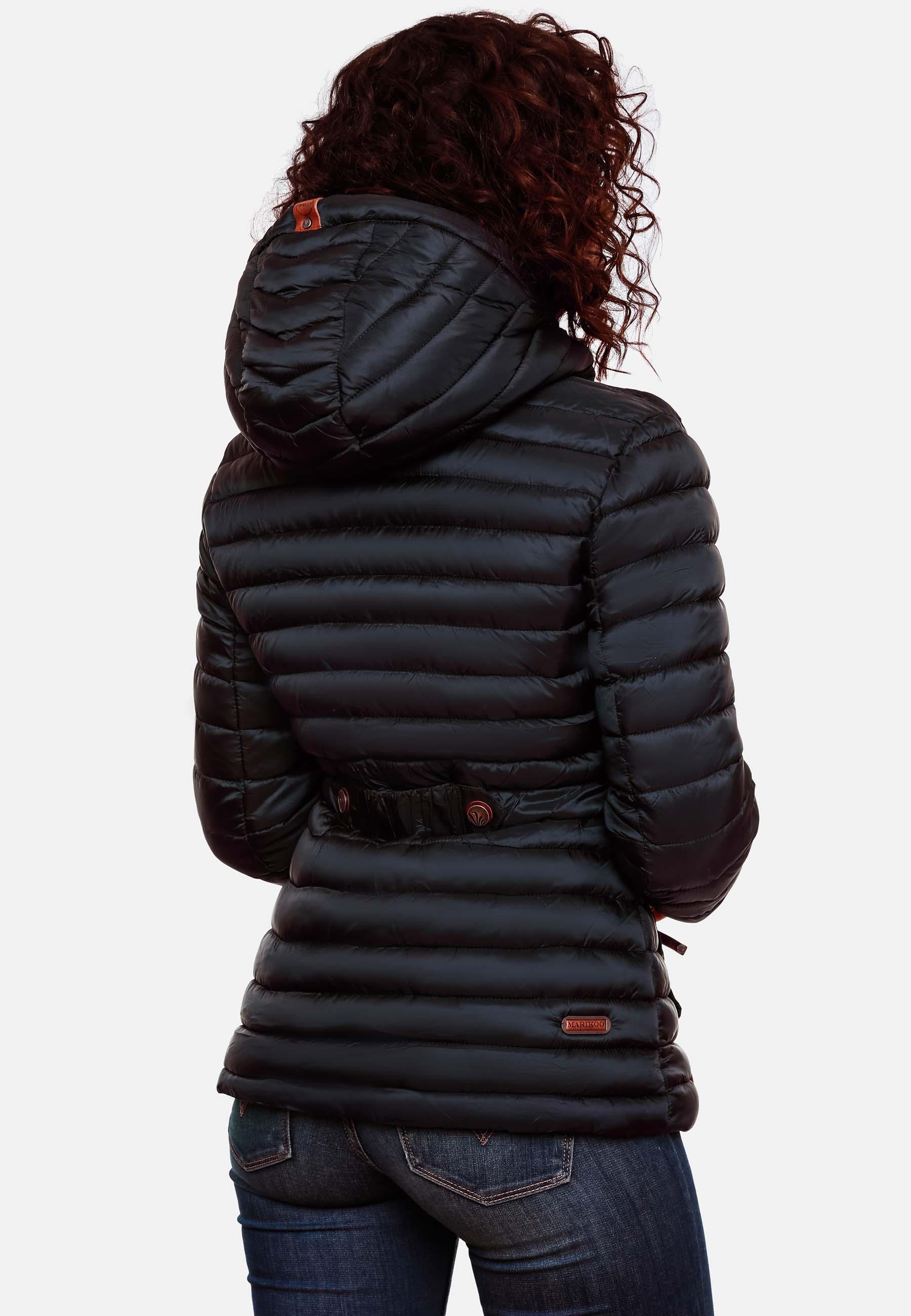 Leichte Steppjacke mit Kapuze "Aniyaa" Navy