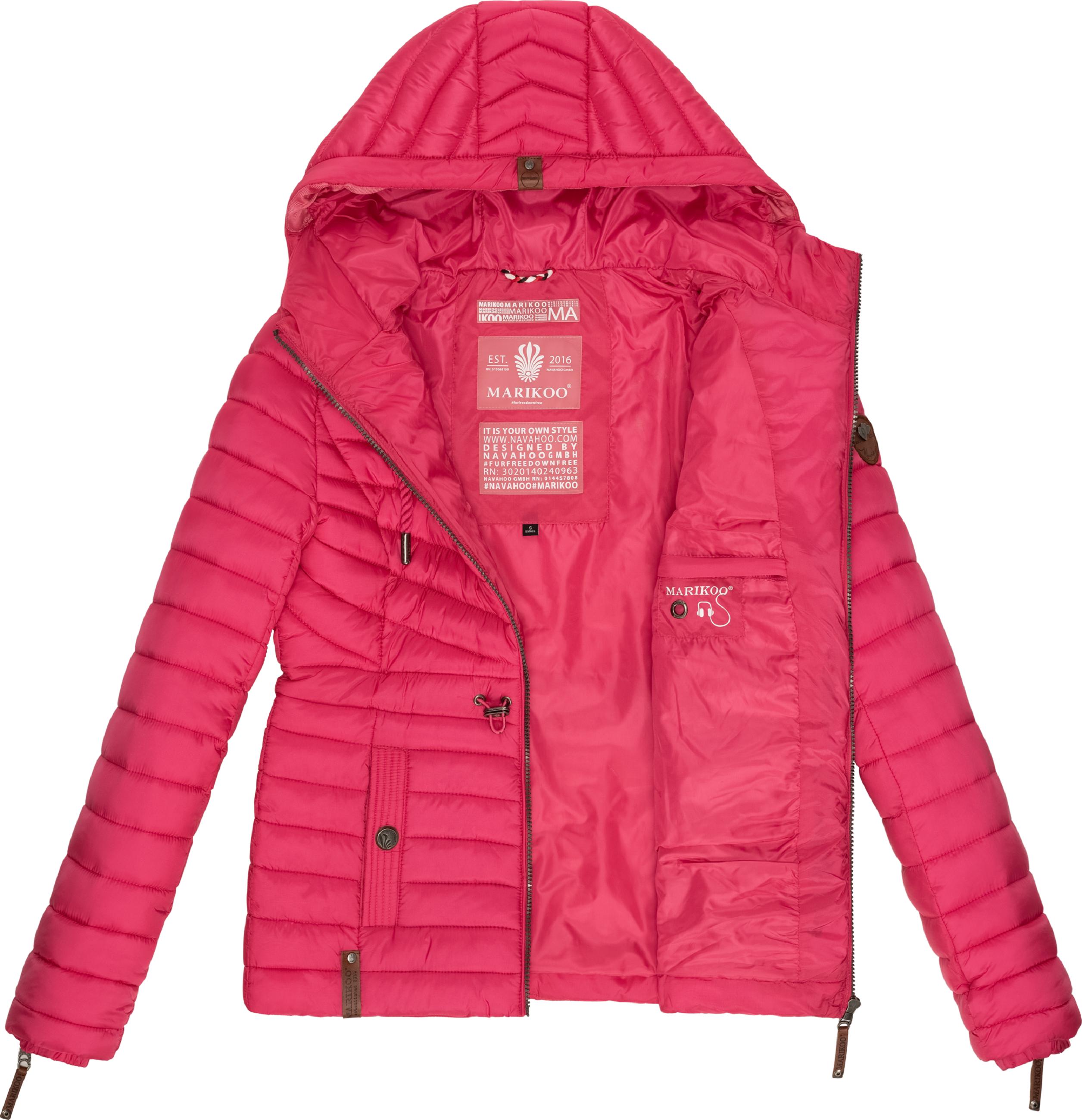 Leichte Steppjacke mit Kapuze "Aniyaa" Pink