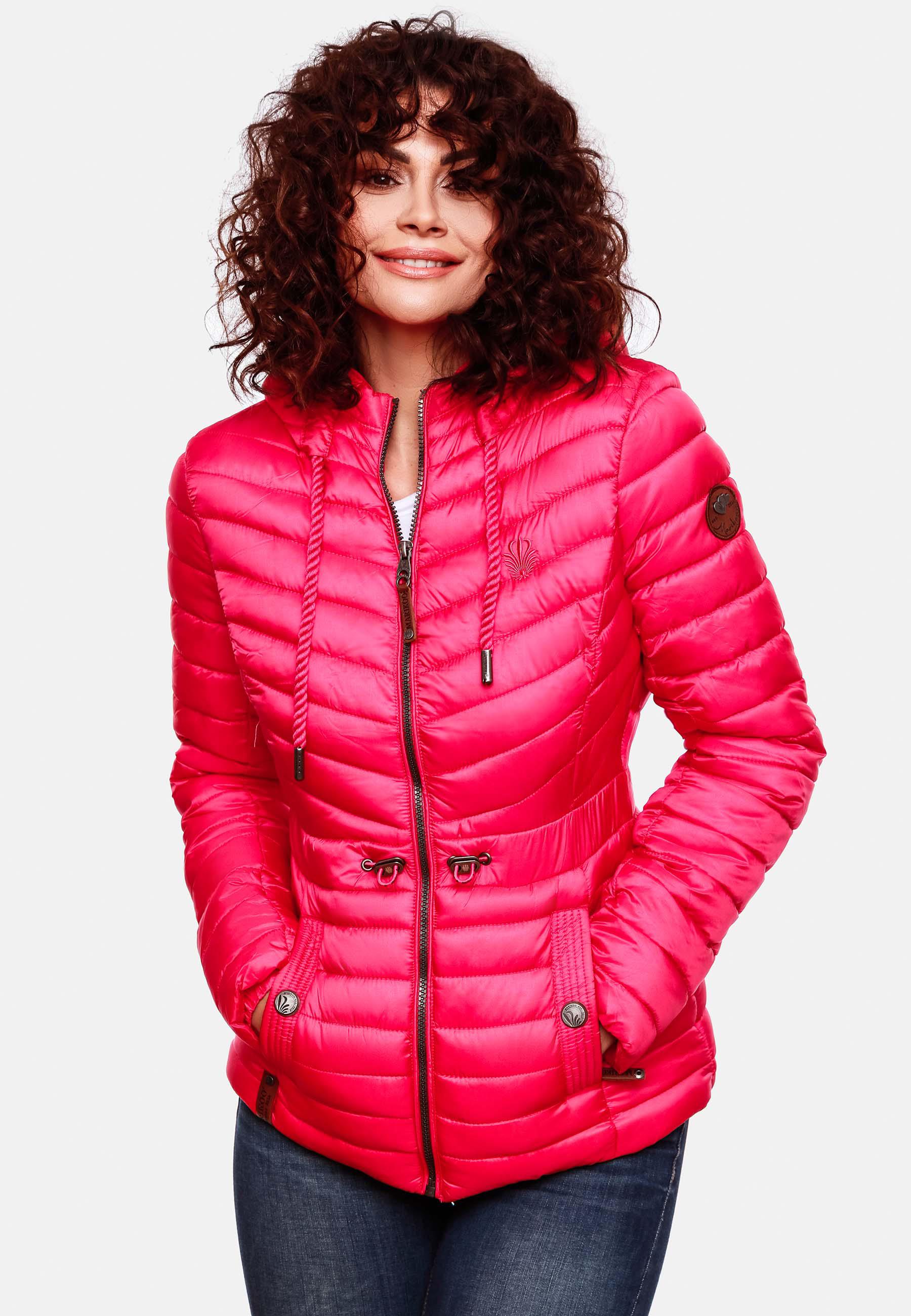 Leichte Steppjacke mit Kapuze "Aniyaa" Pink