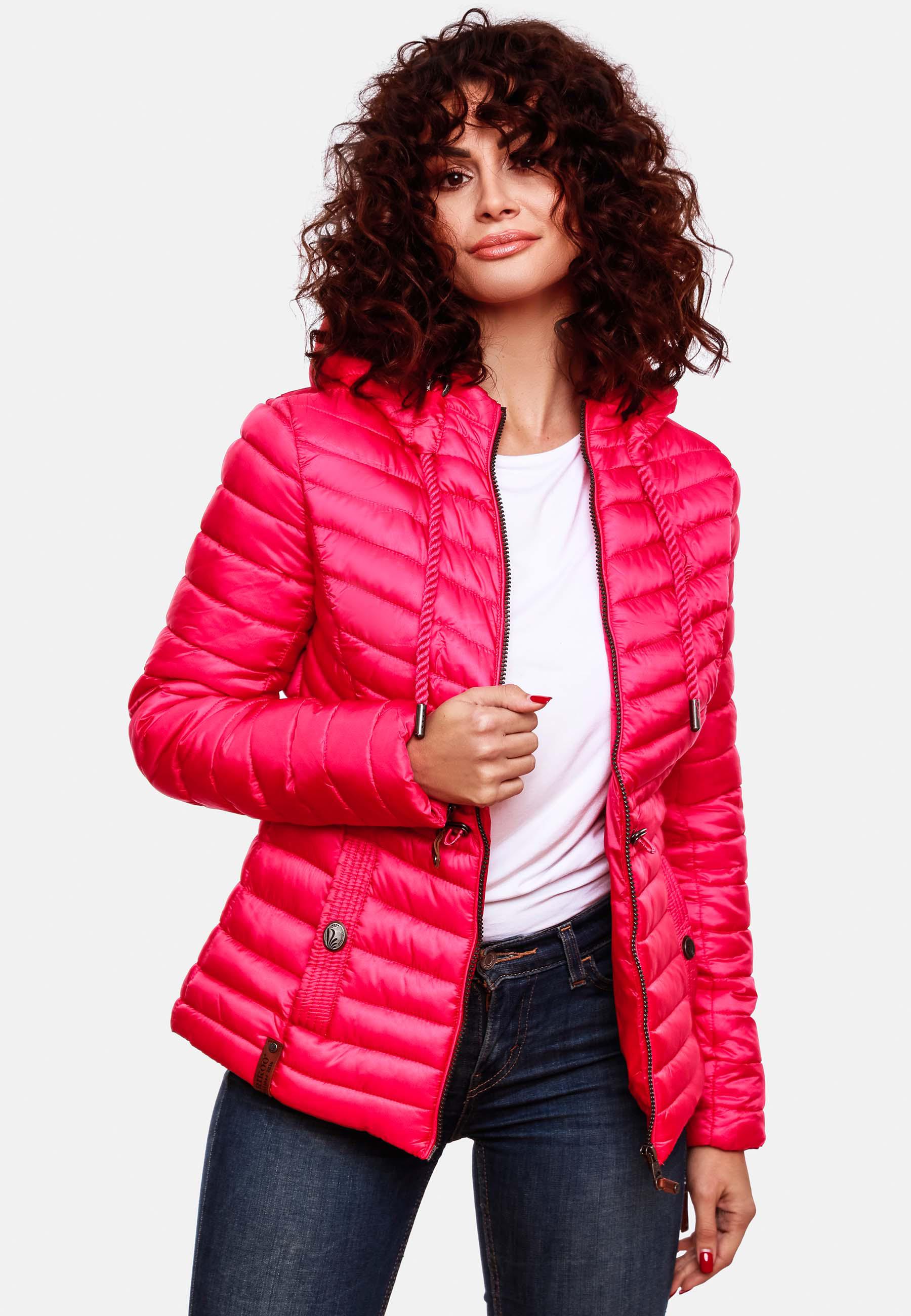 Leichte Steppjacke mit Kapuze "Aniyaa" Pink